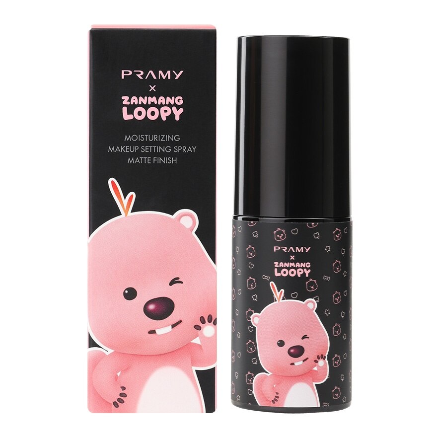 Pramy Zanmang Loopy Moisturizing Makeup Setting Spray Matte Finish 30ml.