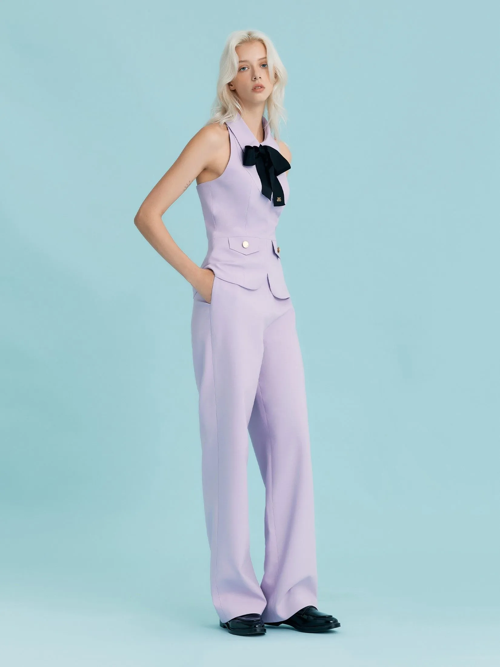 ASV (RS25)Judith Women Classic Pants Purple