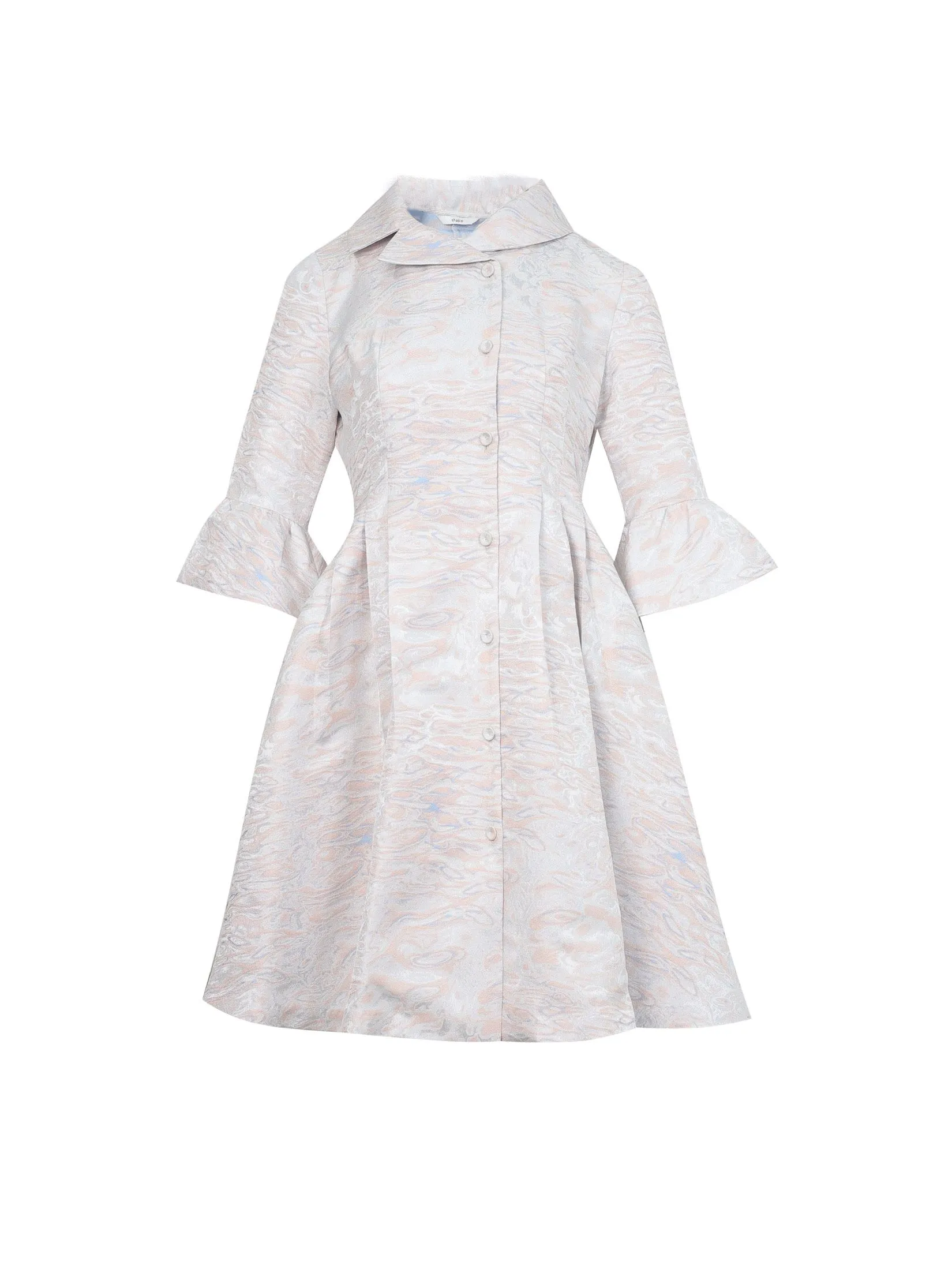 SHAKA Woman Dress Jacquard Grey