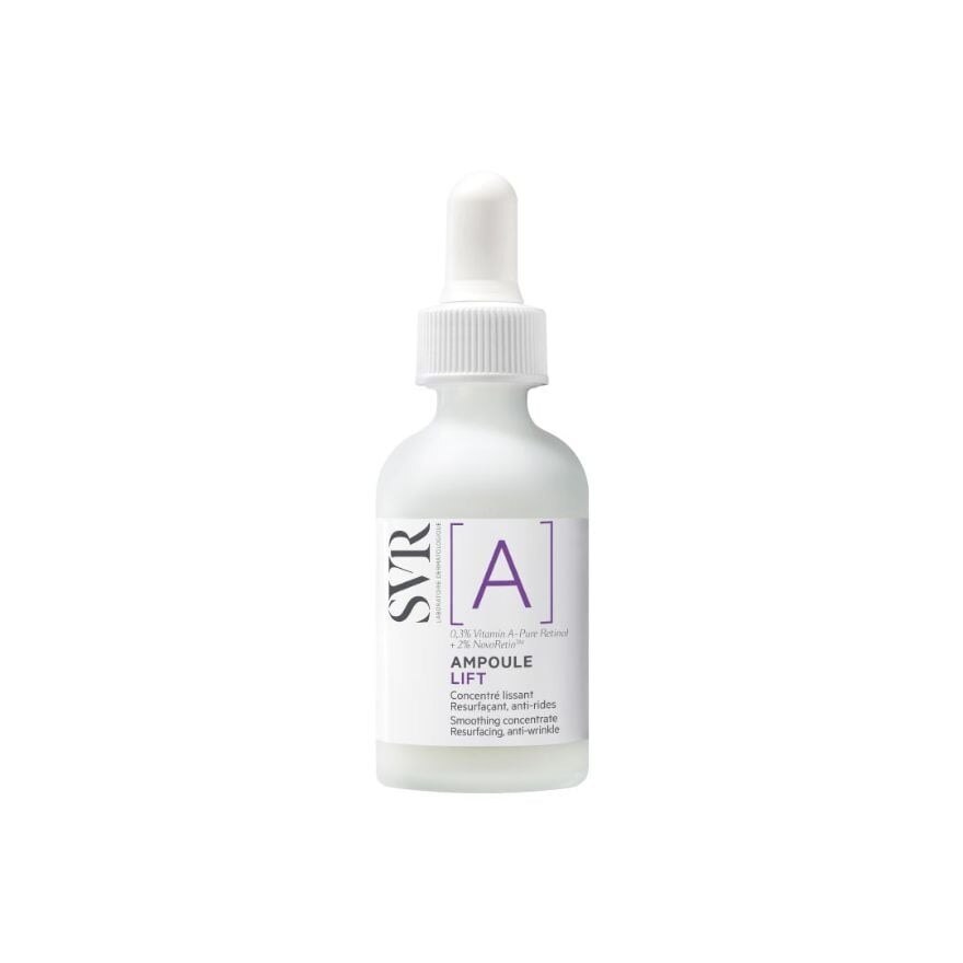 SVR A Ampoule Lift Smoothing Concentrate Resurfacing Anti-Wrinkle 30ml.