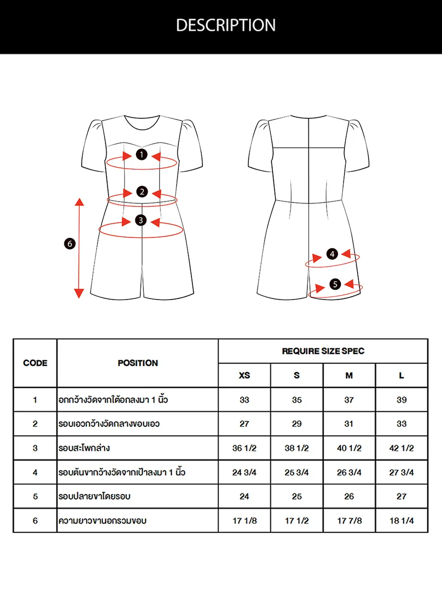 F-FASHION Jumpsuit with Lace Detail Women Black