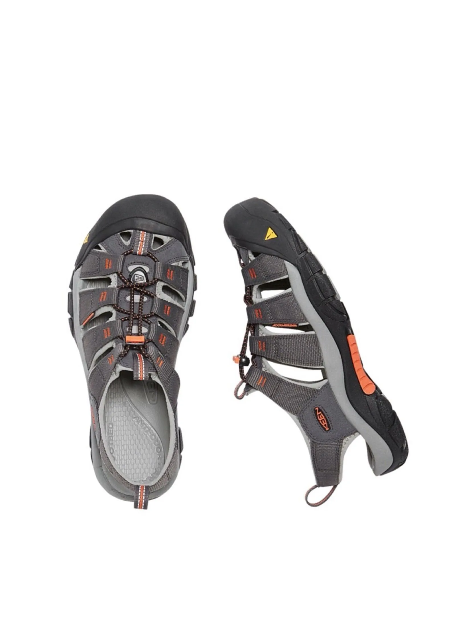 KEEN Men's Sandals NEWPORT H2 (MAGNET/NASTURTIUM)