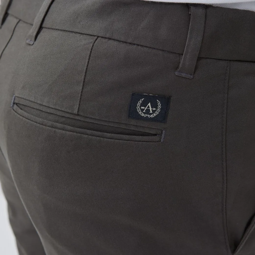 ARROW ARROW EASY MOVE CHINO PANTS Smart Fit Cotton Spandex Khaki SW9T4KO