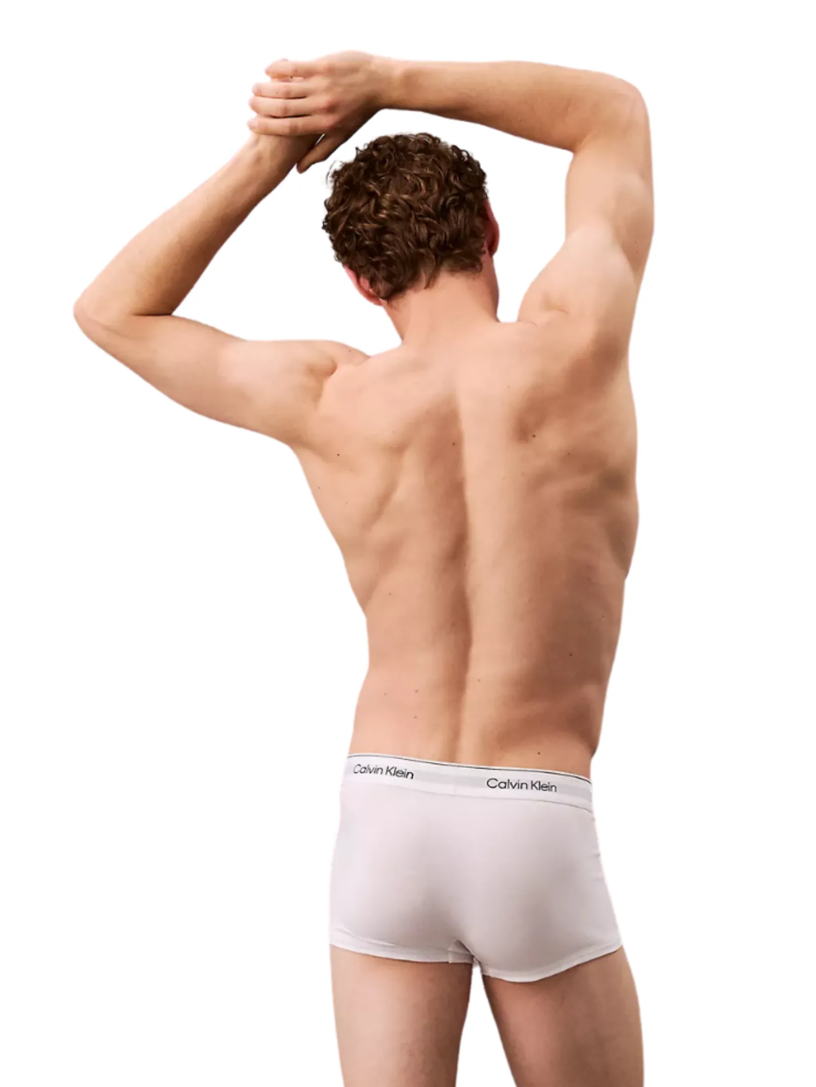 CALVIN KLEIN Men's Icon Cotton Stretch Trunk 3Pack Underwear Multicolor