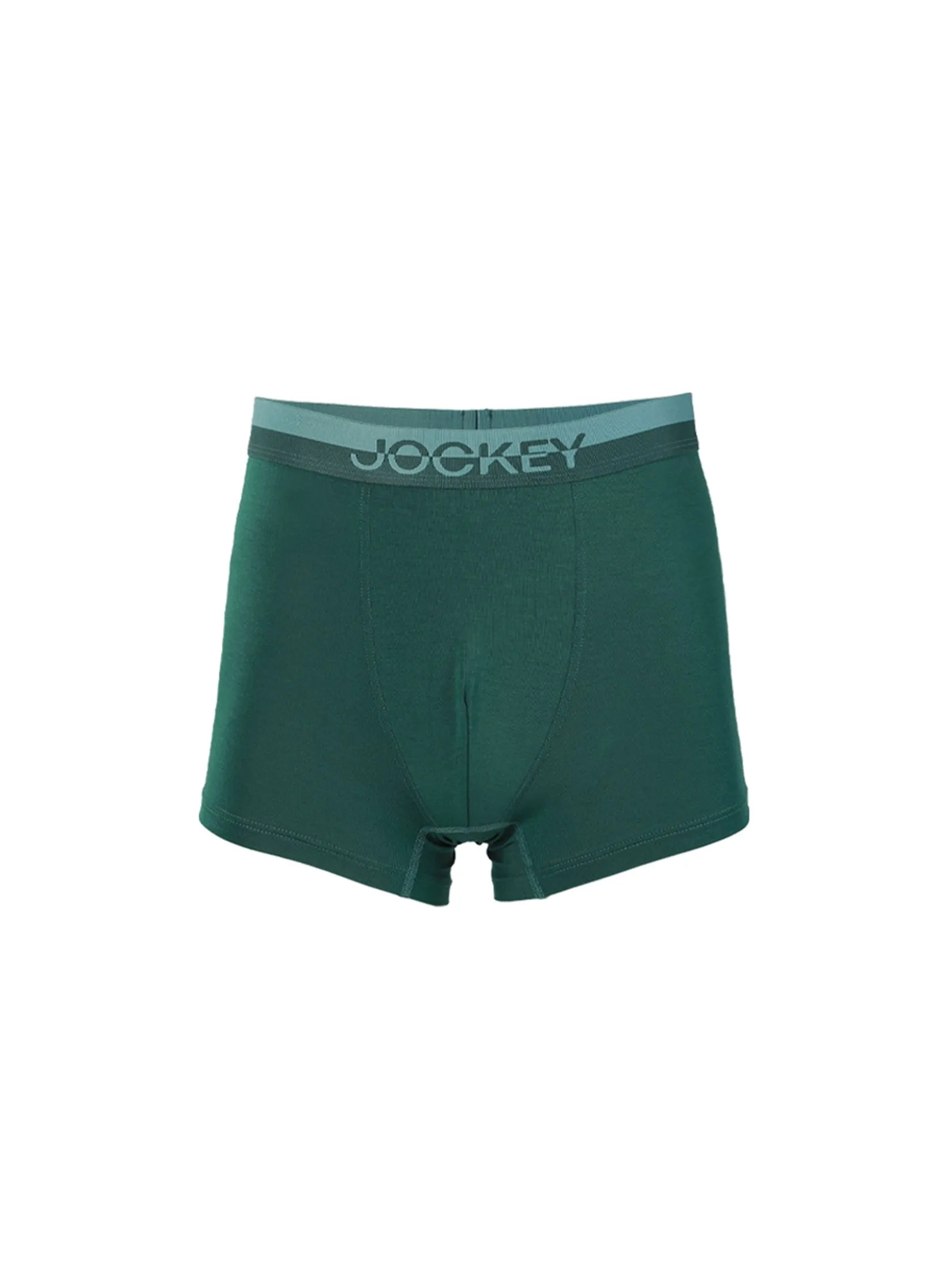 JOCKEY UNDERWEAR Men's COOLING MINT TRUNKS GREEN