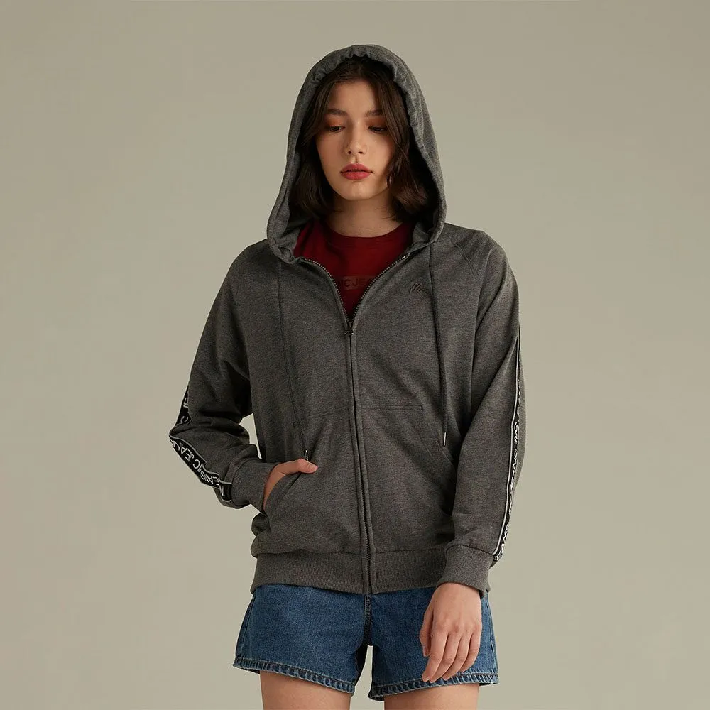 MC JEANS Unisex hoodie gray MJHP173