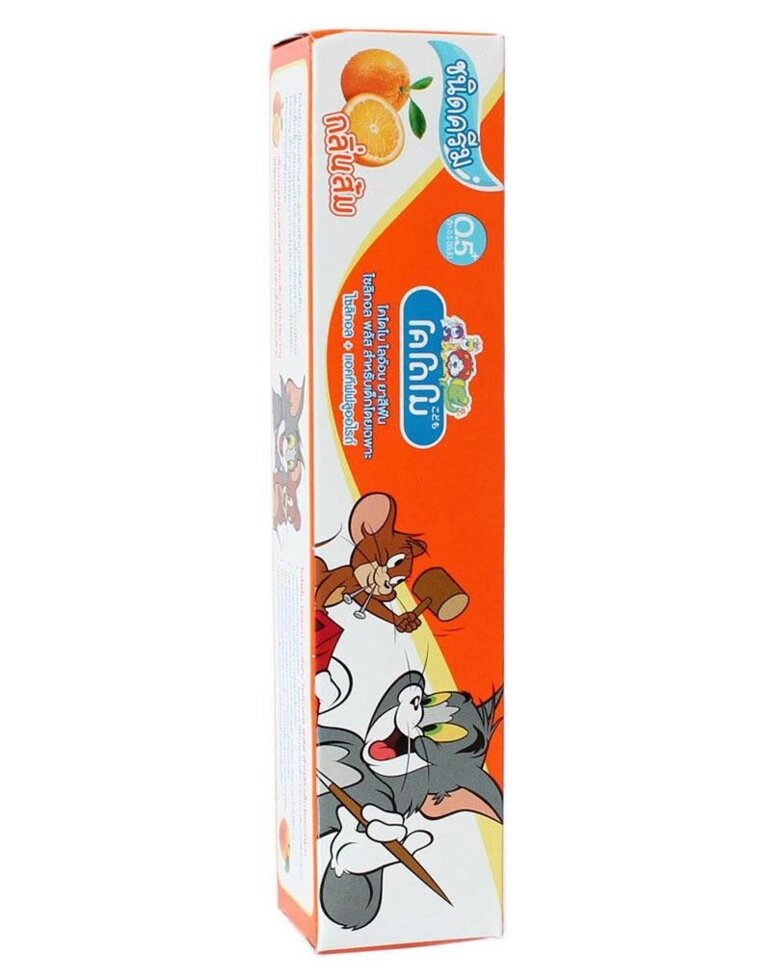 Детская зубная паста Orange Flavor Gel Codomo, 40 гр., Таиланд