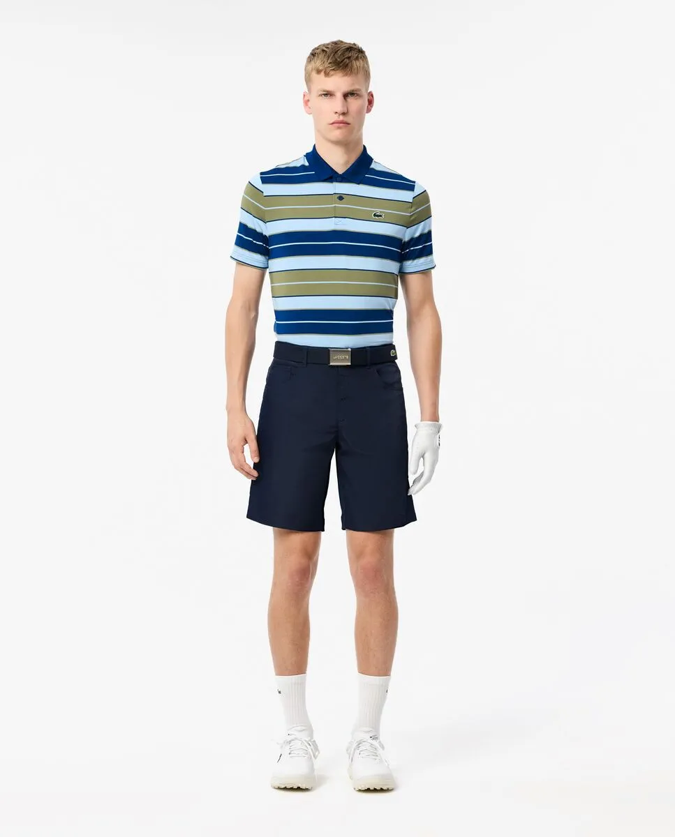 LACOSTE Regular Fit UV Protect Golf Polo Shirt Green