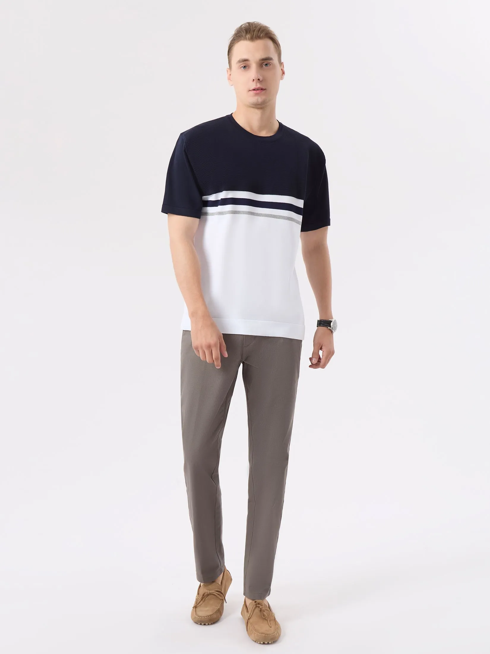 LTD Slim Fit Chino Pants Men Grey