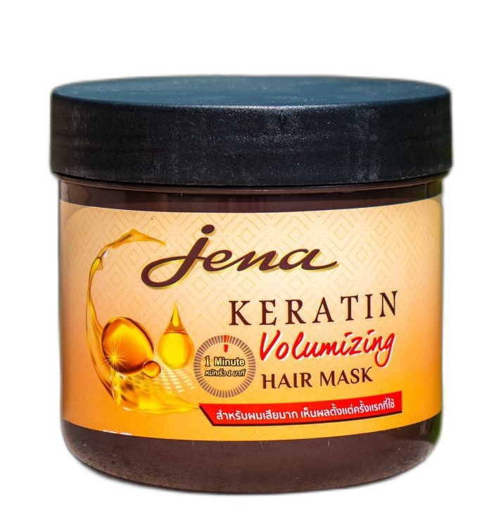 Маска для объема и питания с кератином Jena 500 гр