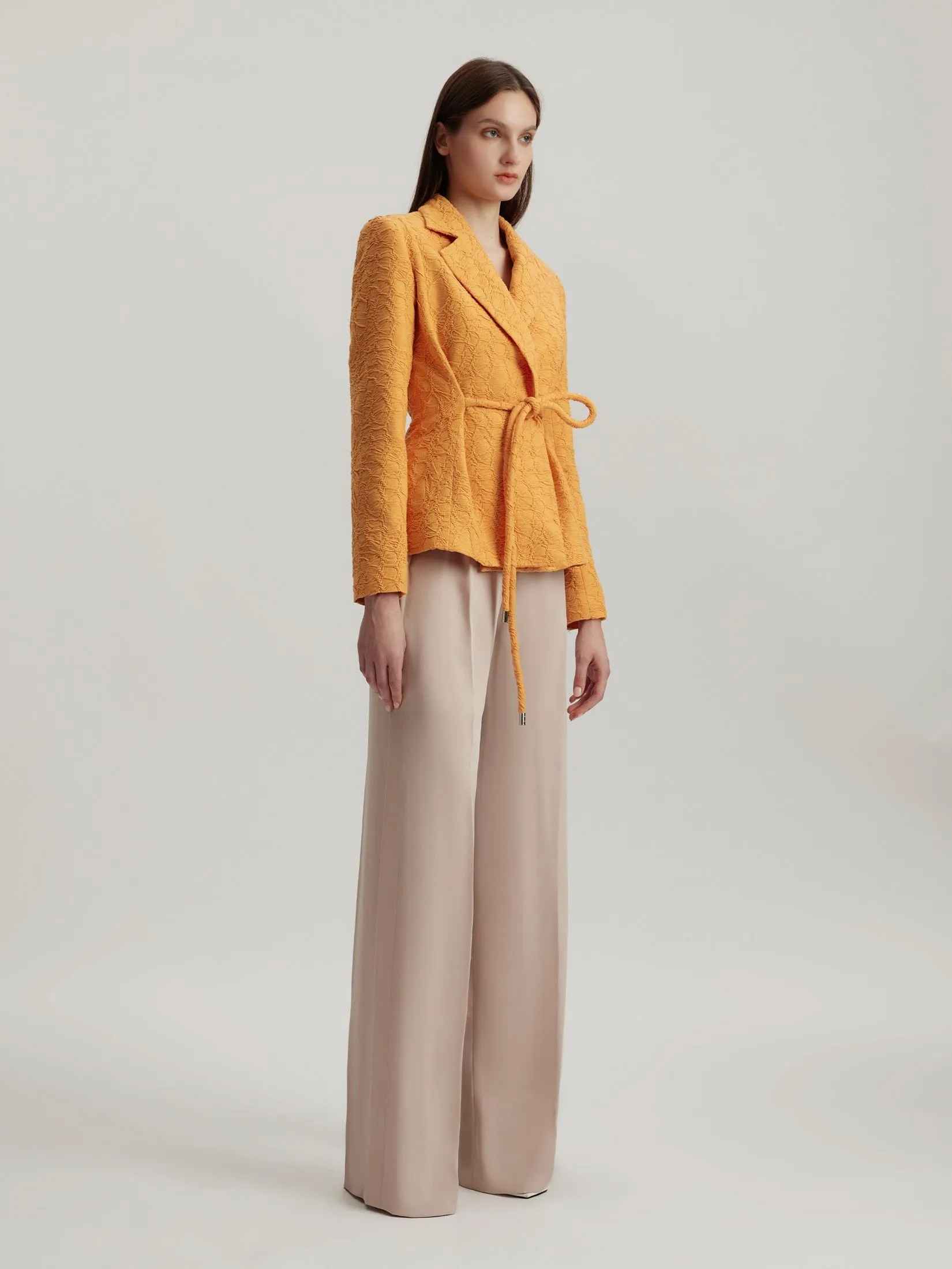 ASAVA (AW24) Payton Single Pleat Women Pants Beige