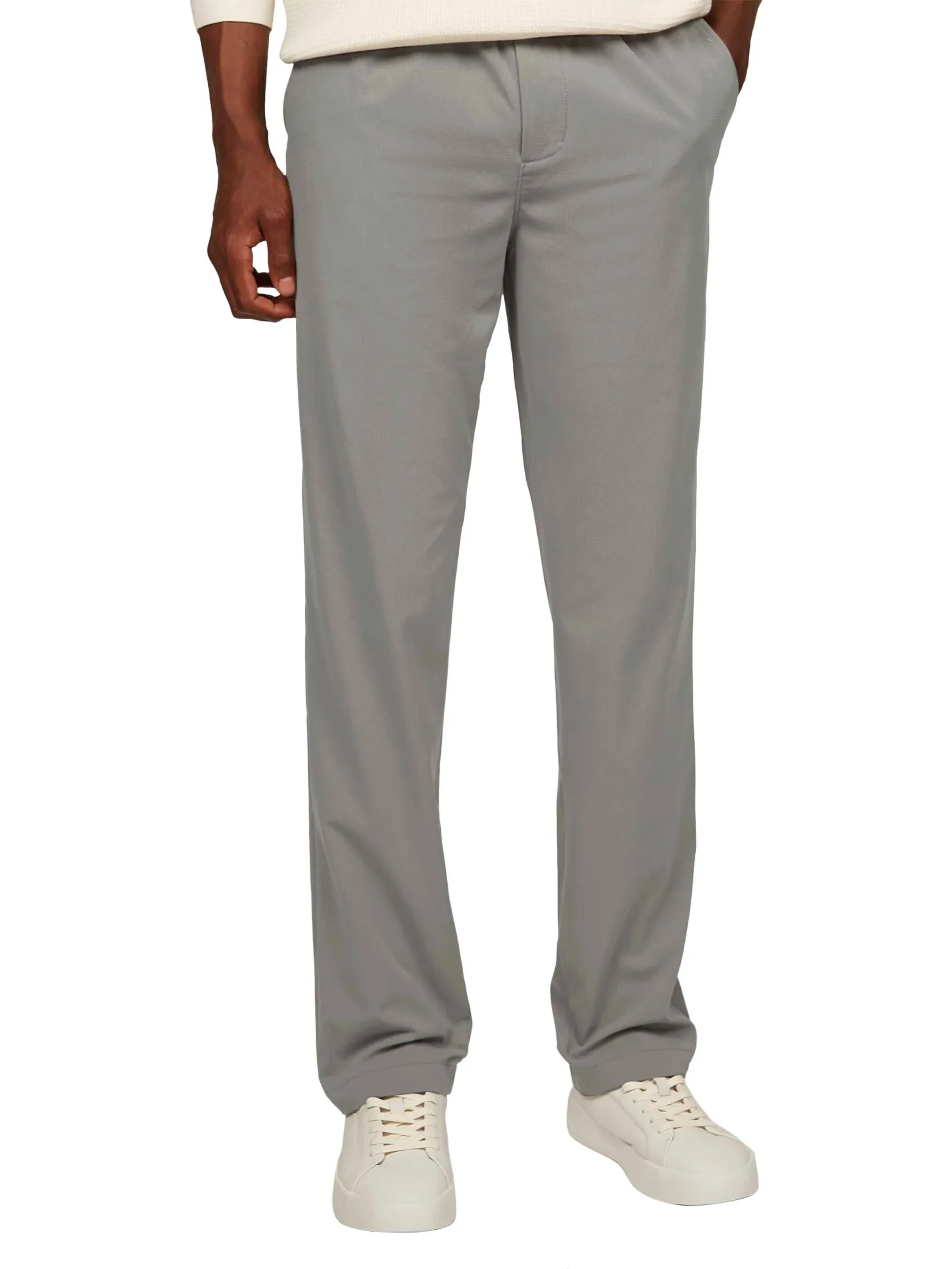 TOMMY HILFIGER MEN PANTS Grey Straight