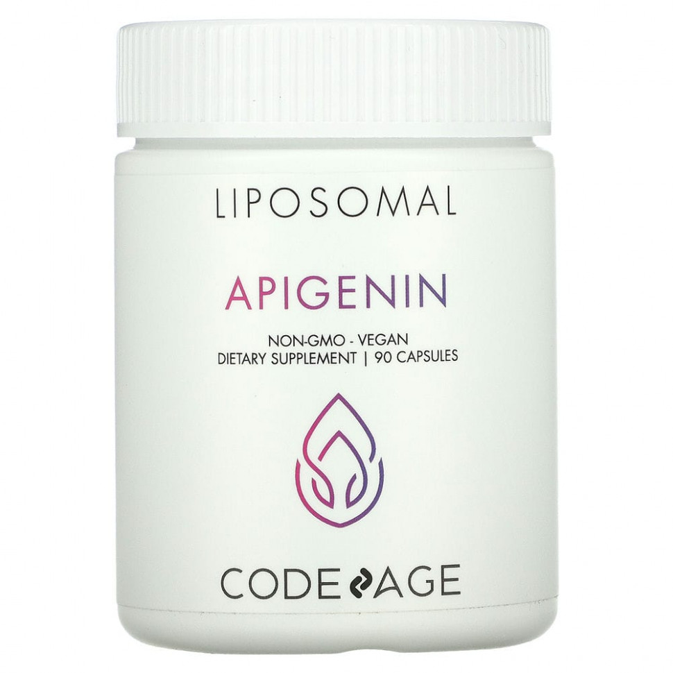 Codeage, Liposomal, апигенин, 90 капсул