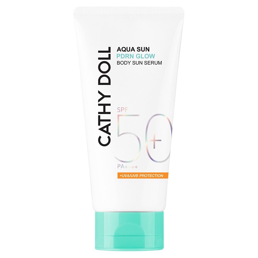 Cathy Doll Aqua Sun PDRN Glow Body Sun Serum SPF50+ PA++++ 140 Ml.