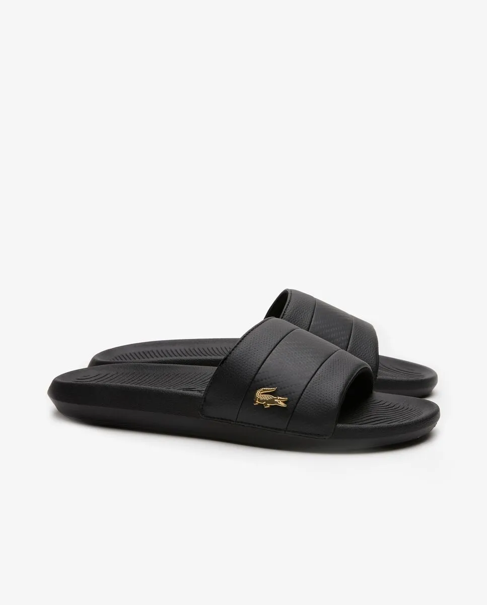 LACOSTE Men’s Serve Slide Hybrid Black