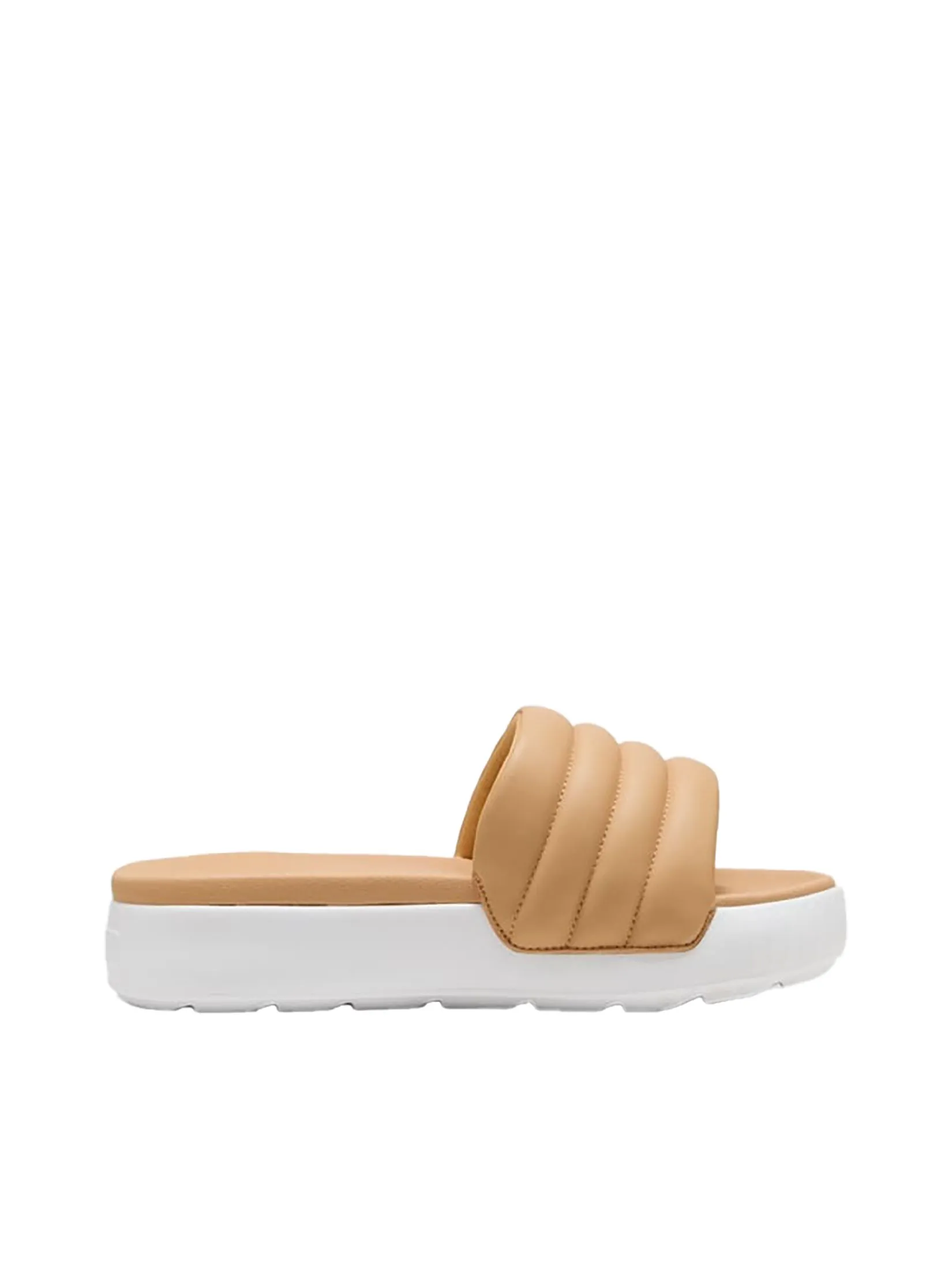 PUMA Women Sandals Karmen Puffy Warm Beige-Puma White