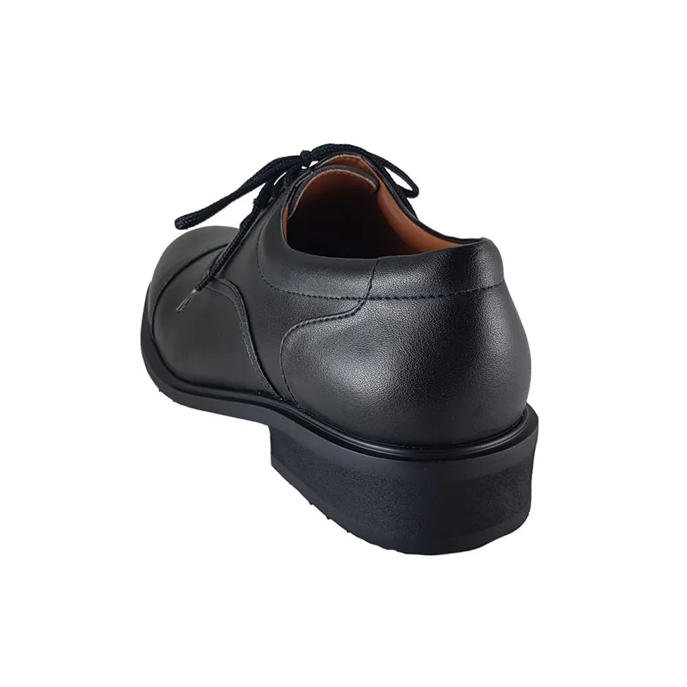 FREEWOOD SHOES leather biz laced B5839301-black