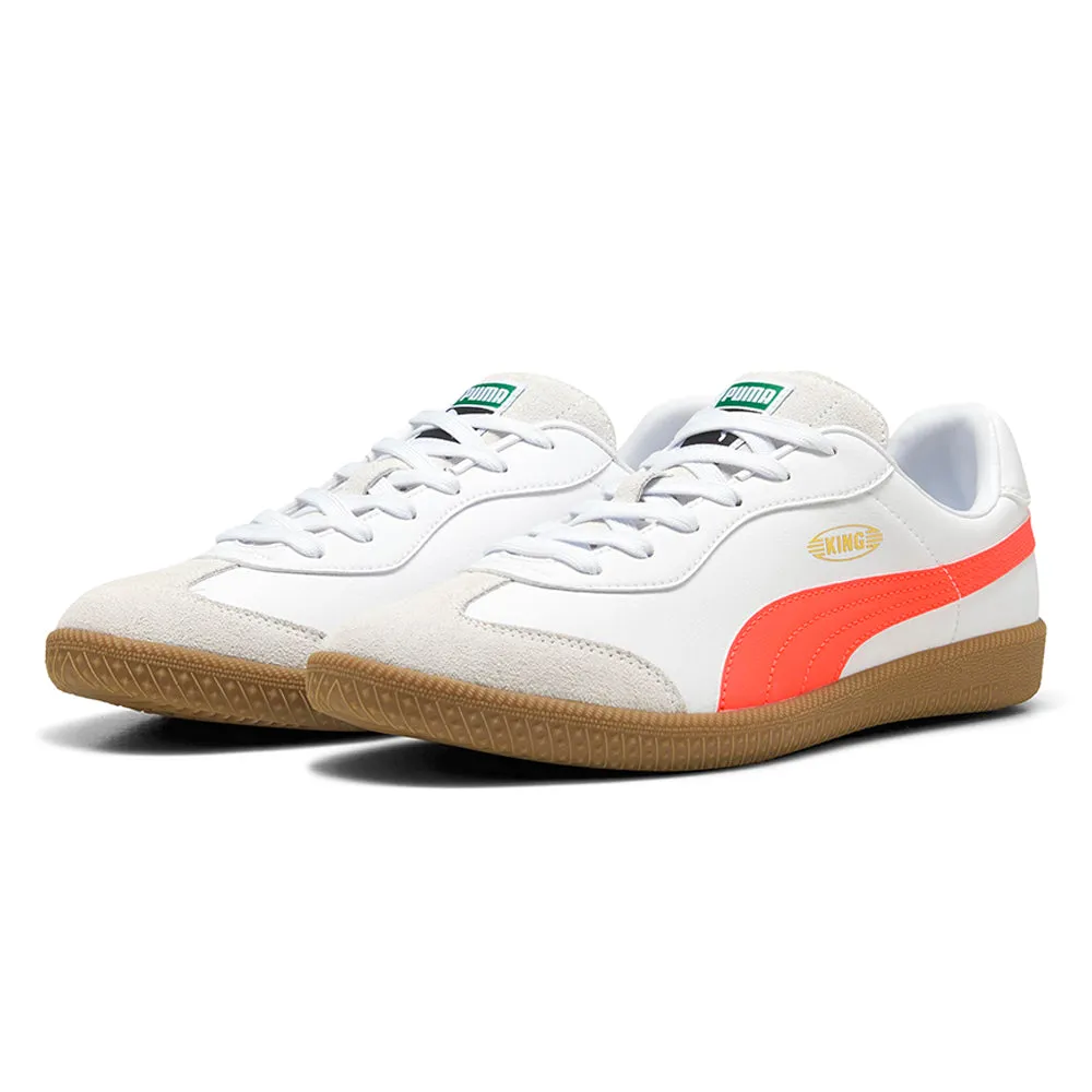 PUMA King 21 Men Futsal Shoes White - PU097SH463ENTH