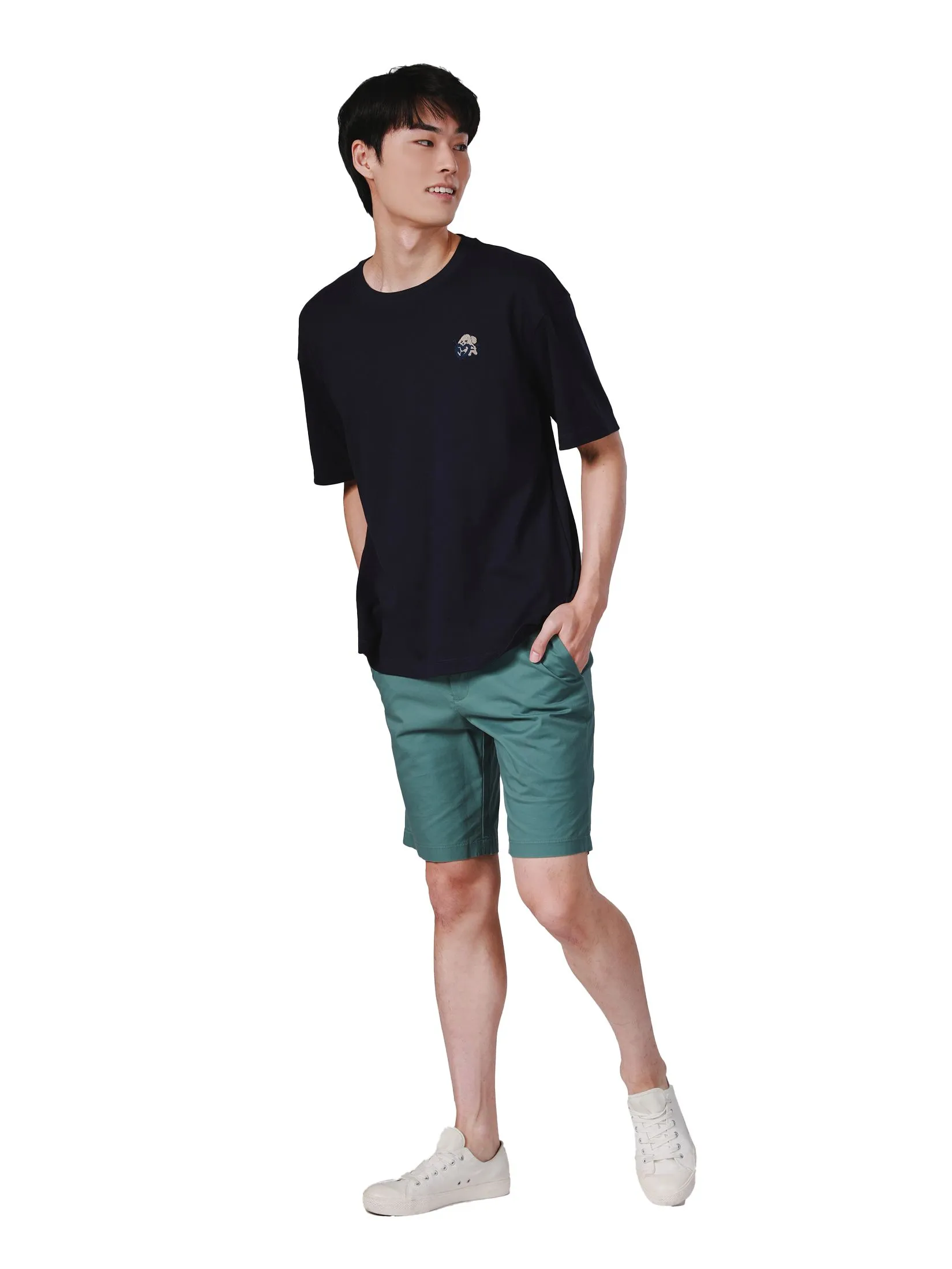 JOHN HENRY Men's T-Shirts (Oversize Fit) VALENTINE’S DAY Navy