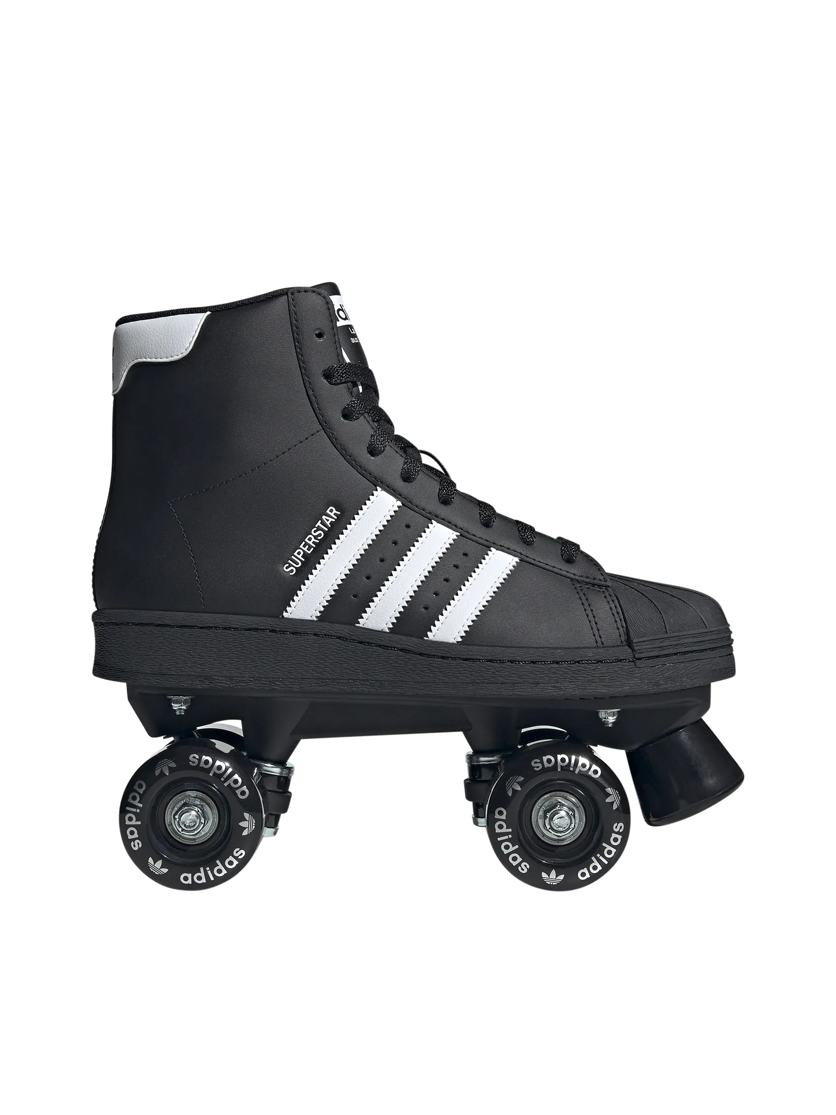 ADIDAS Women Roller Skates Superstar 82 JI3535 Core Black / Ftwr White / Silver Met