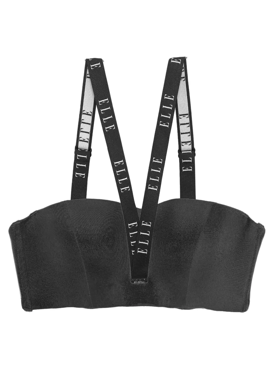 ELLE LINGERIE BRASSIERE MOULDED BRA LB4615BL BLACK