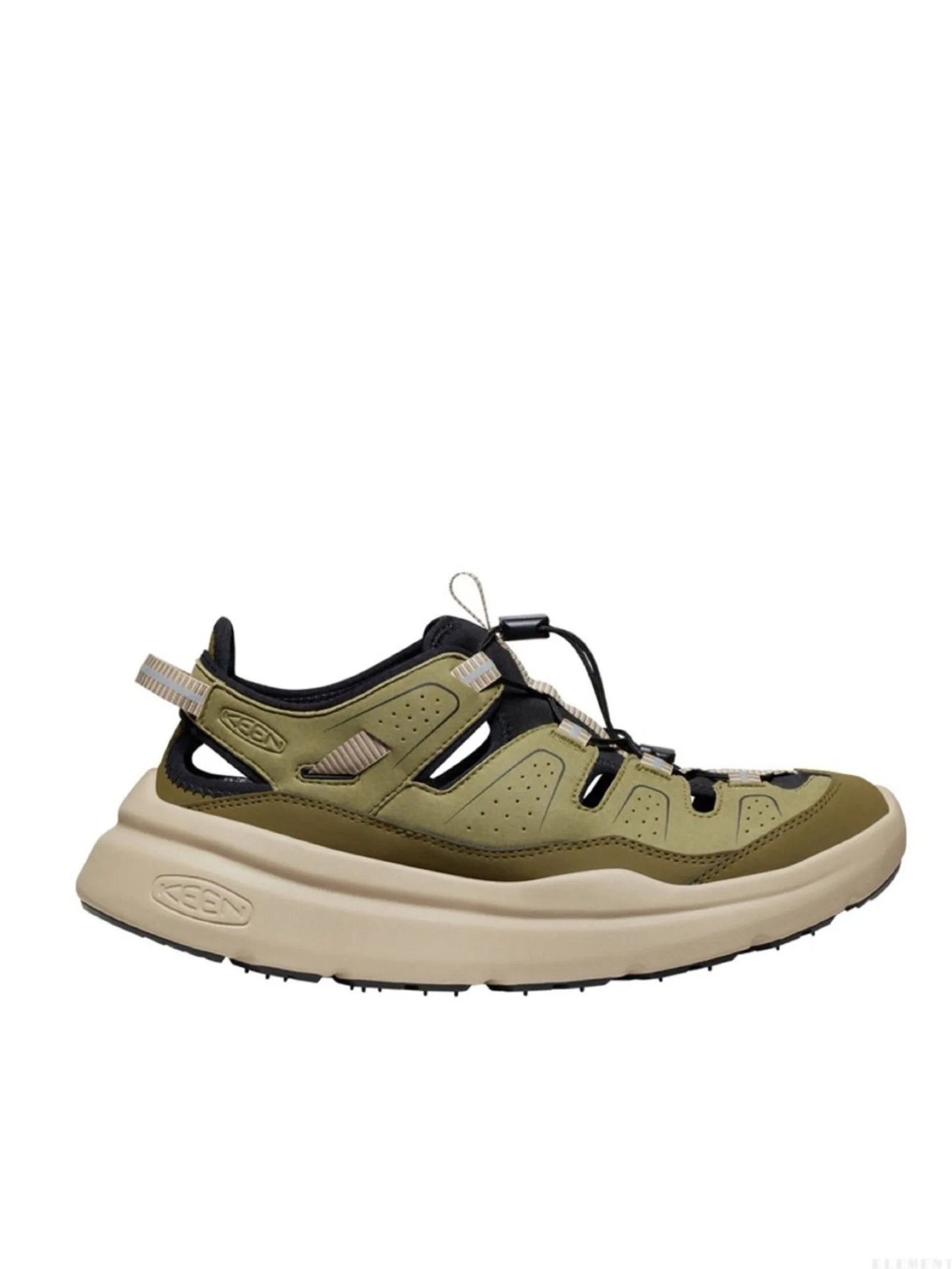 KEEN Men's WK450 SANDAL (MARTINI OLIVE/PLAZA TAUPE) Size - 9 US