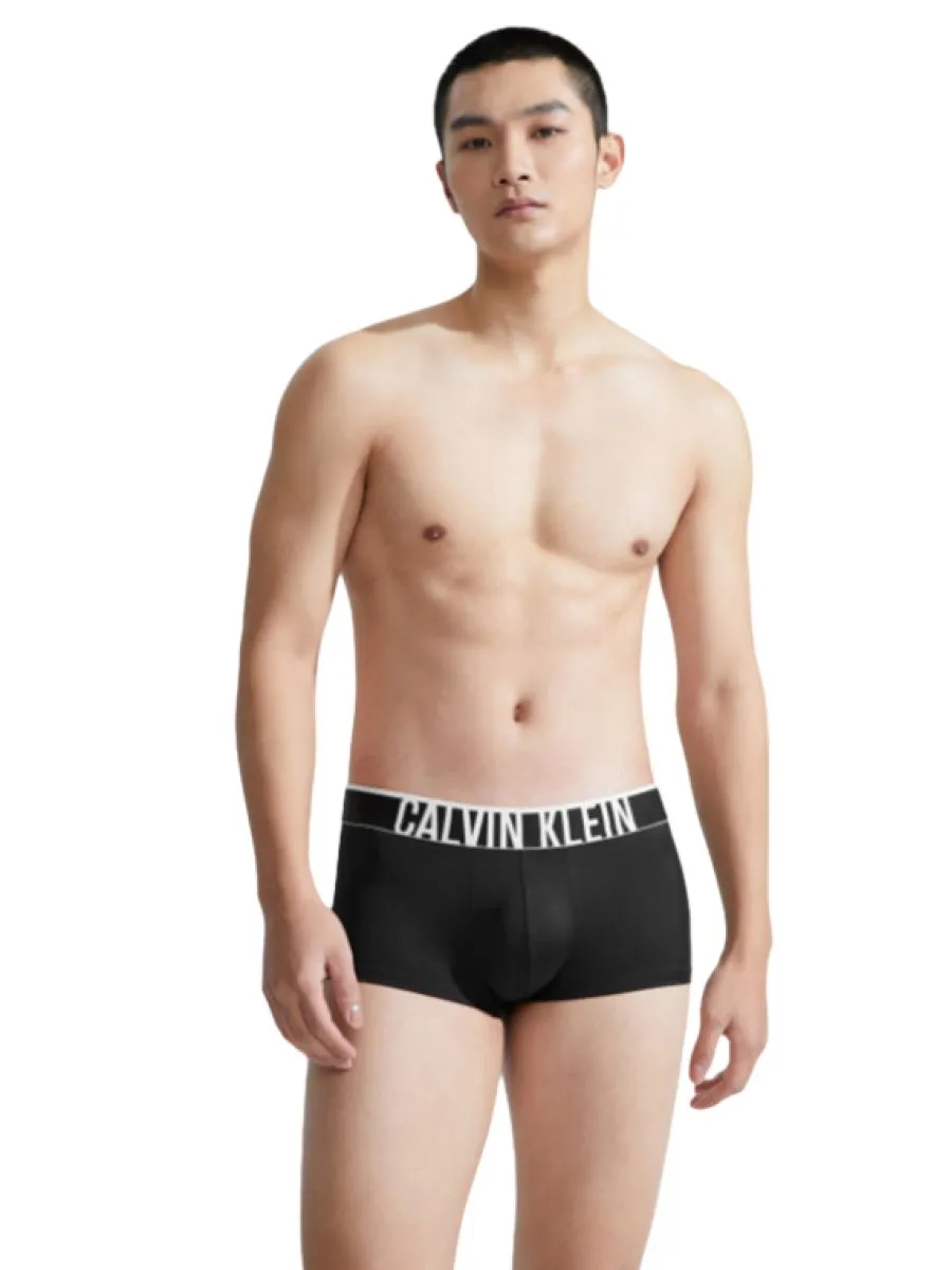 CALVIN KLEIN Men's Intense Power Micro Cooling Low Rise Draw Black