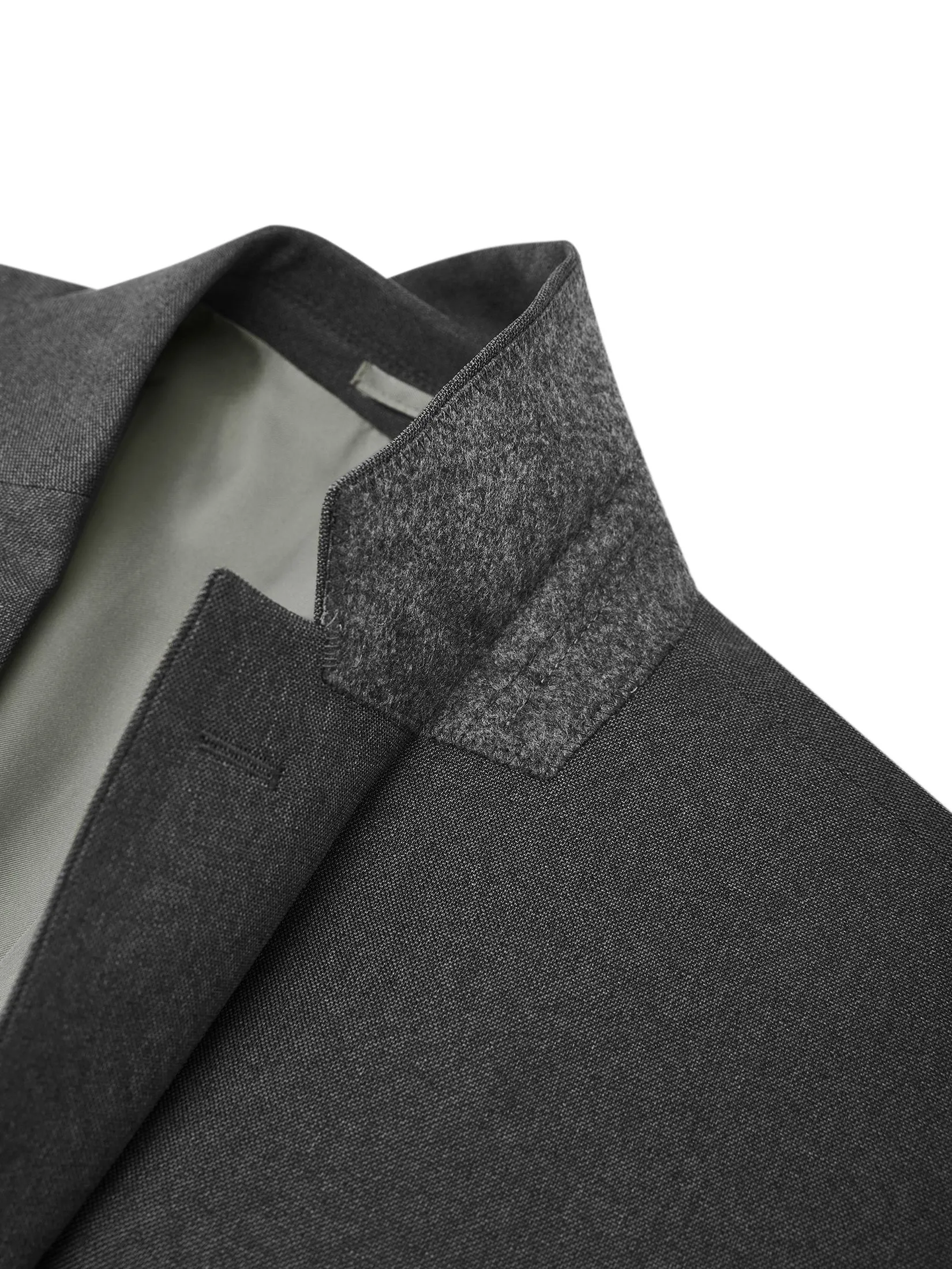 G2000 Men Clothing Teflon Slim Fit Twill Suit Blazer Slim Fit - Dark Grey