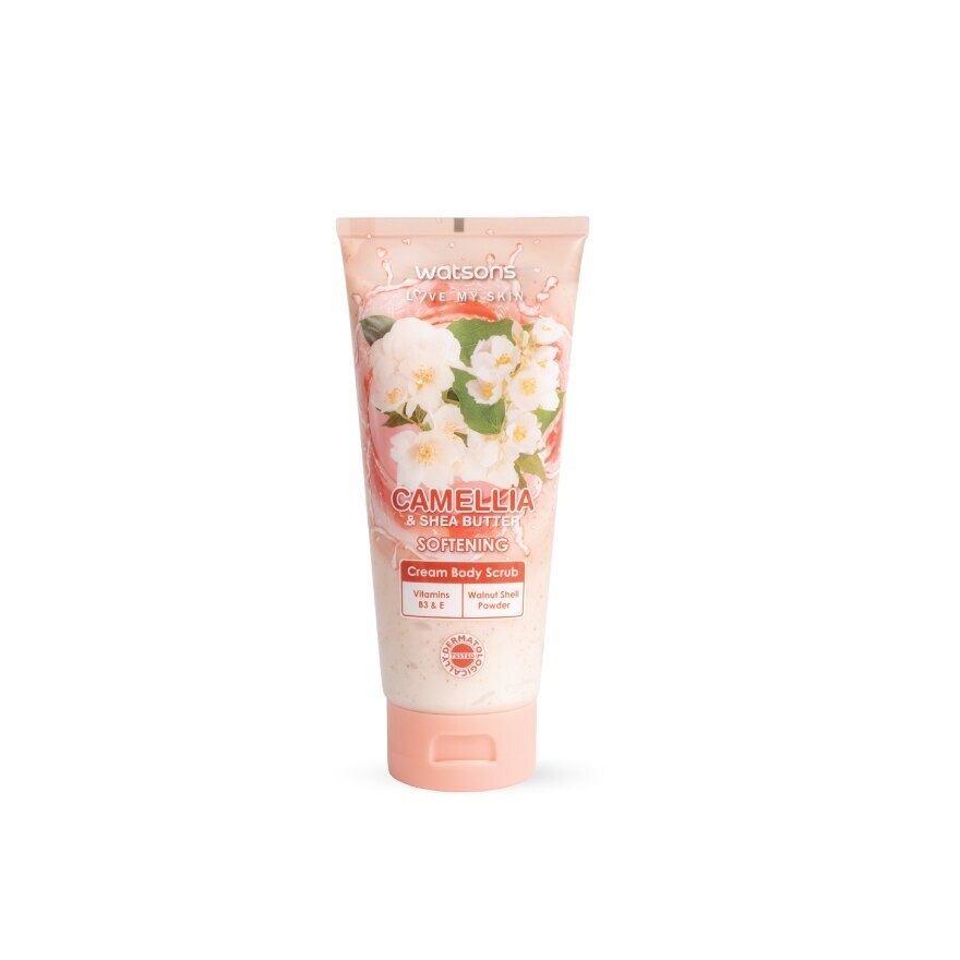 Watsons CamelliaShea Butter Cream Body Scrub 200g