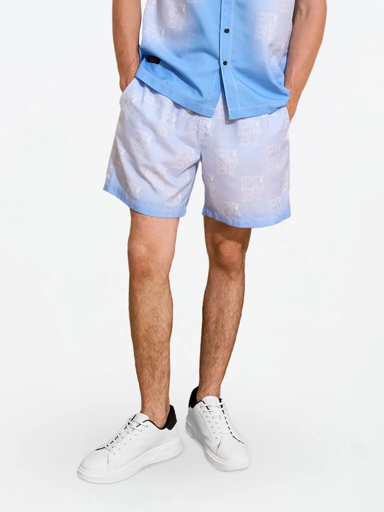 PLAYBOY Men's pants Colour Blue