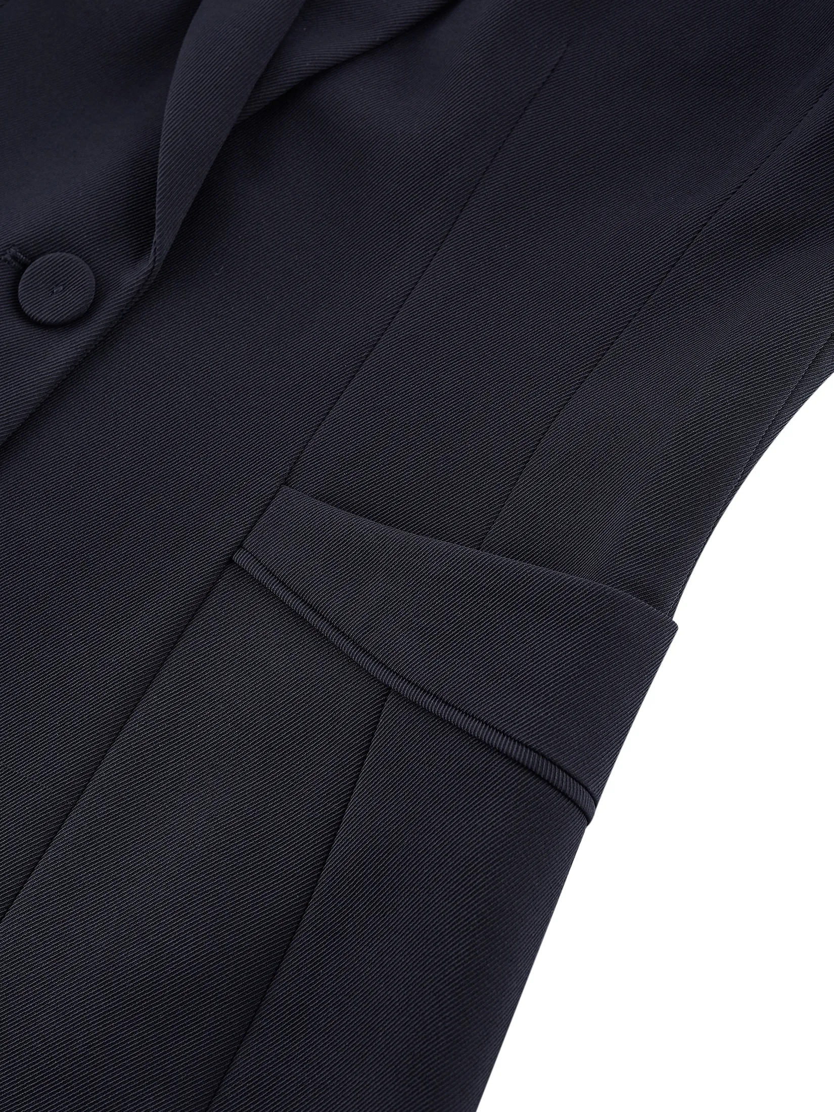 G2000 Women Clothing Suit Blazer With Scarf Slim Fit - Navy