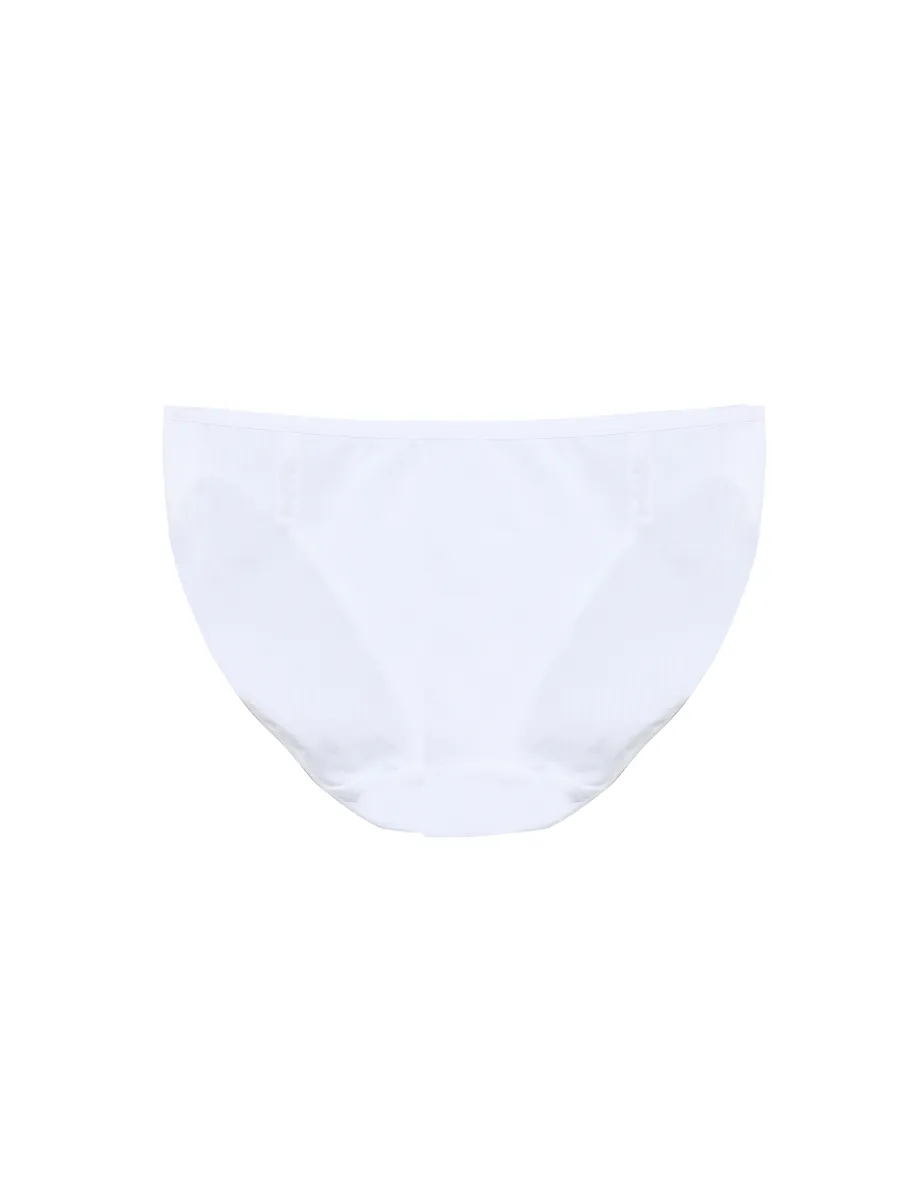 ELLE LINGERIE UNDERWEAR BIKINI LOWRISE LU2860WH WHITE