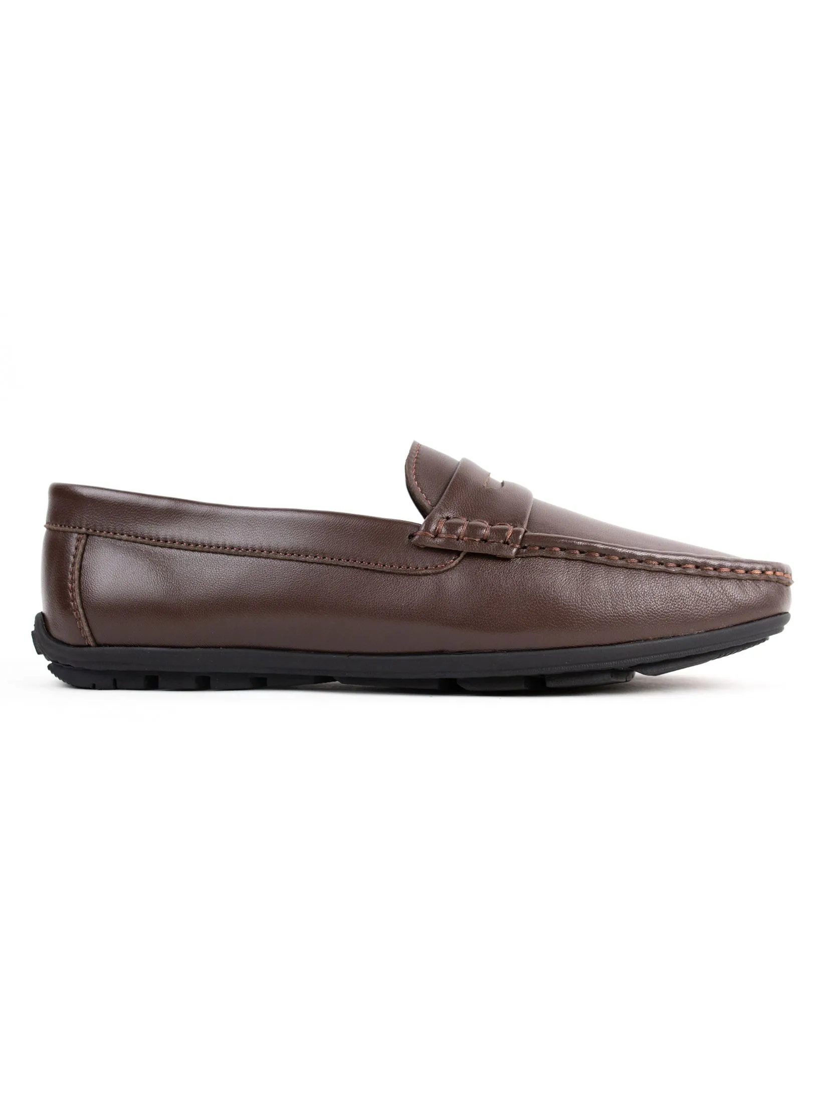 HEAVY Men's Loafer Lamb Skin VC Brown
