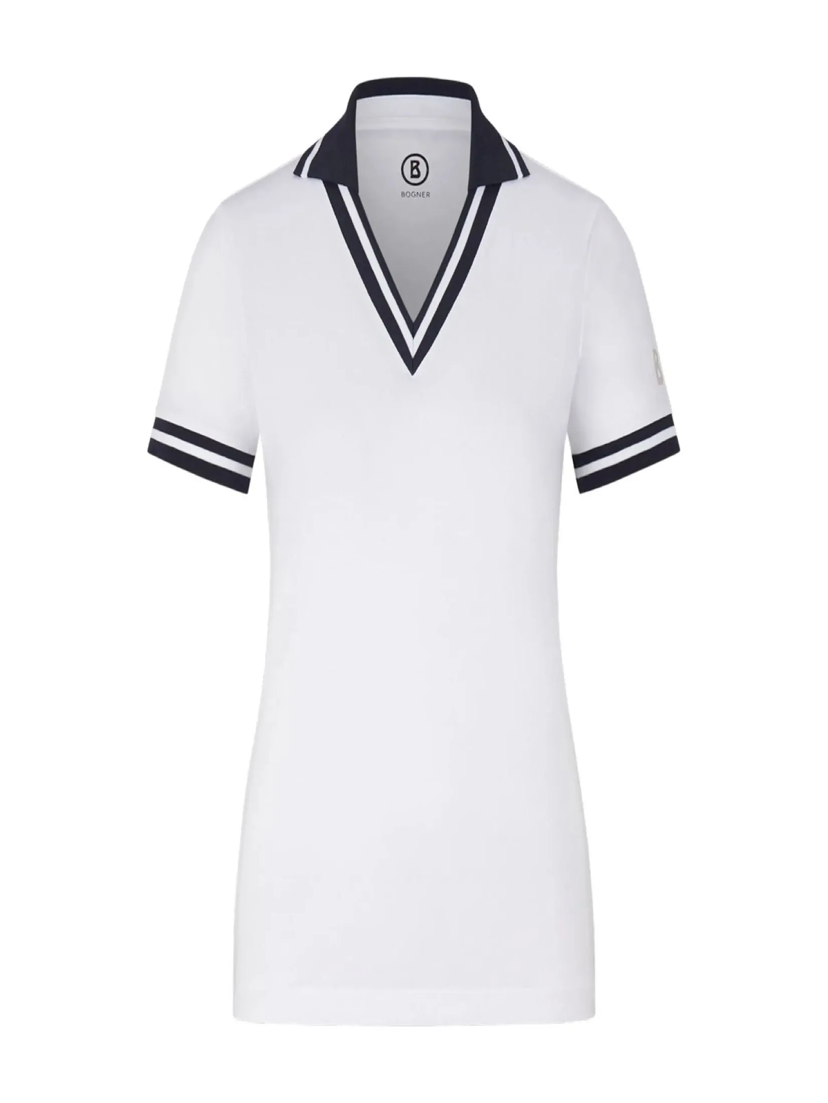 BOGNER Lydia Functional polo shirt in White