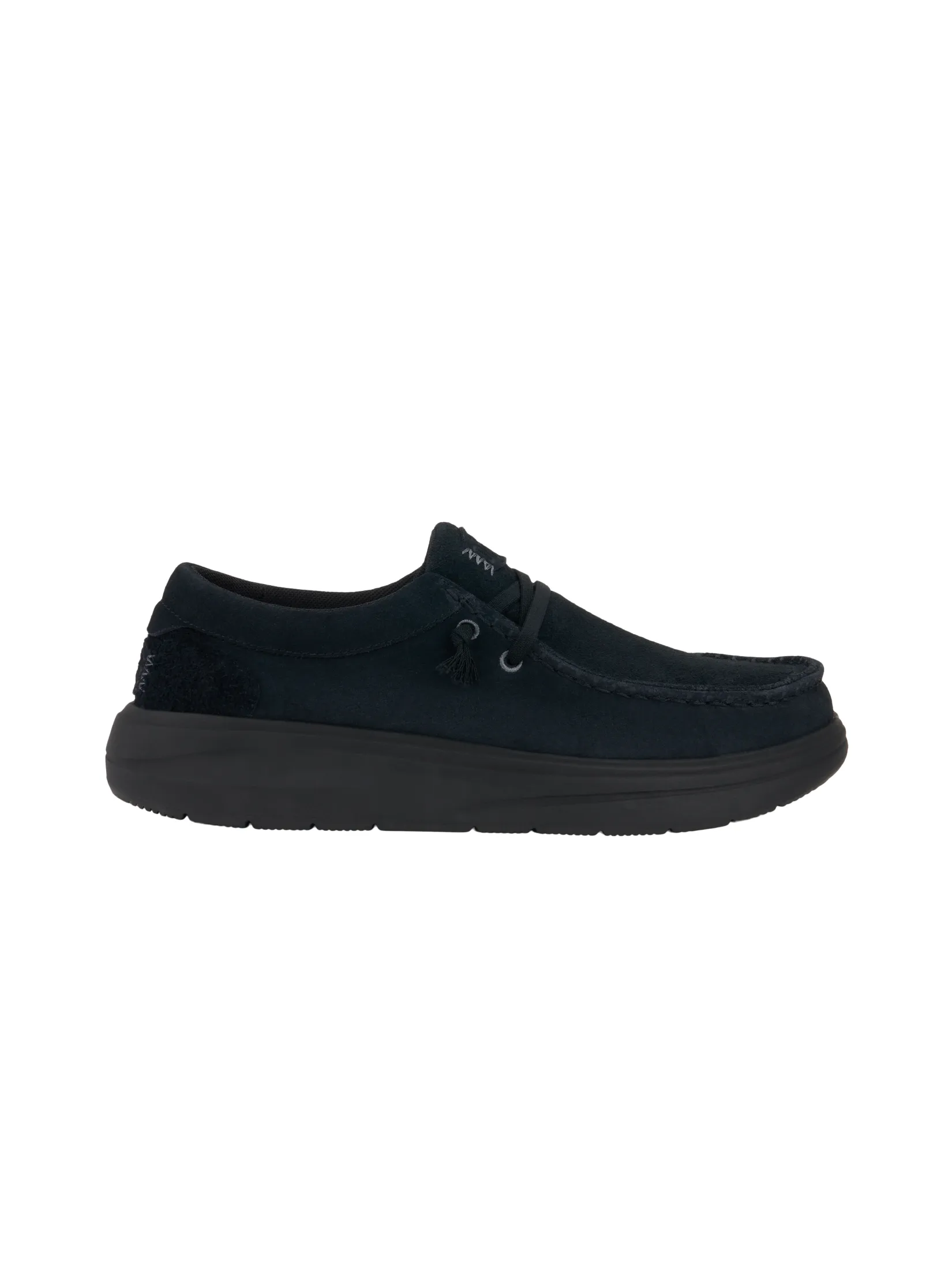 HEYDUDE WENDY COMF SUEDE  BLACK