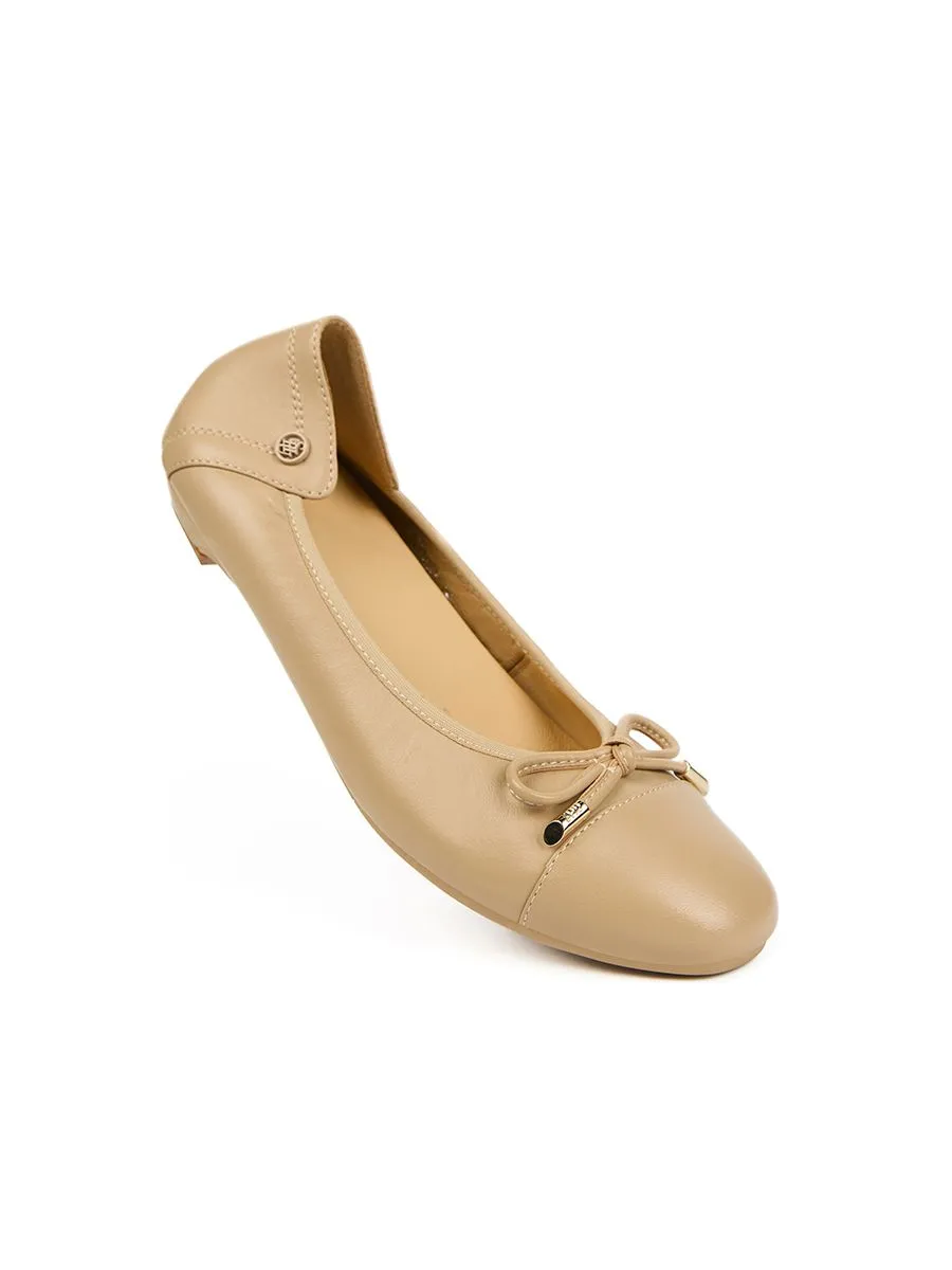 SHU WOMEN  SOFY SOFA 0.5" CAP-TOES - NUDE
