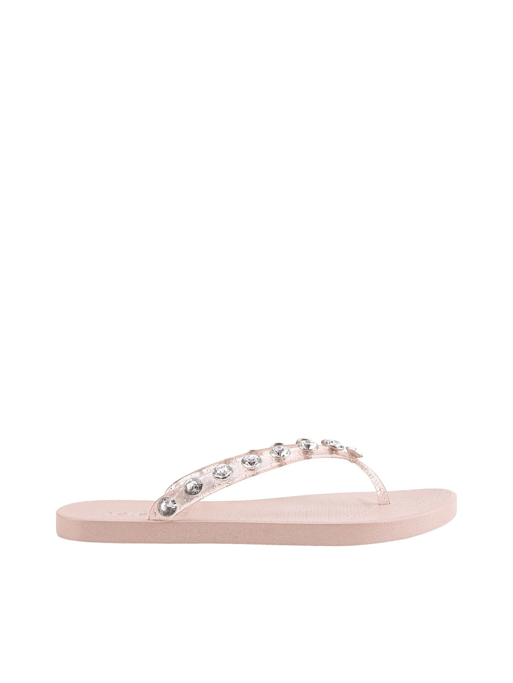 HOLSTER Women Sandals Waikiki Glitter Rose