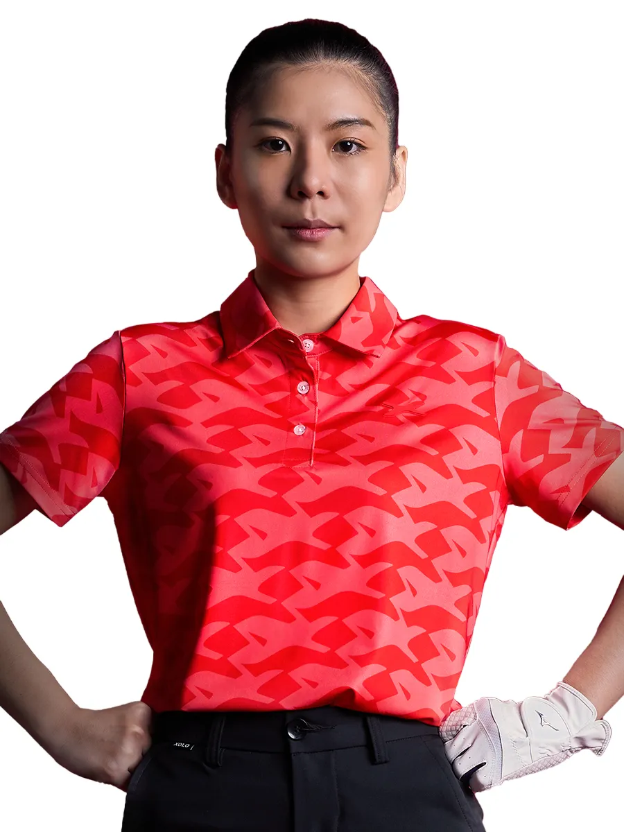 XOLO Red WOMEN MIRAGE POLO (040095)