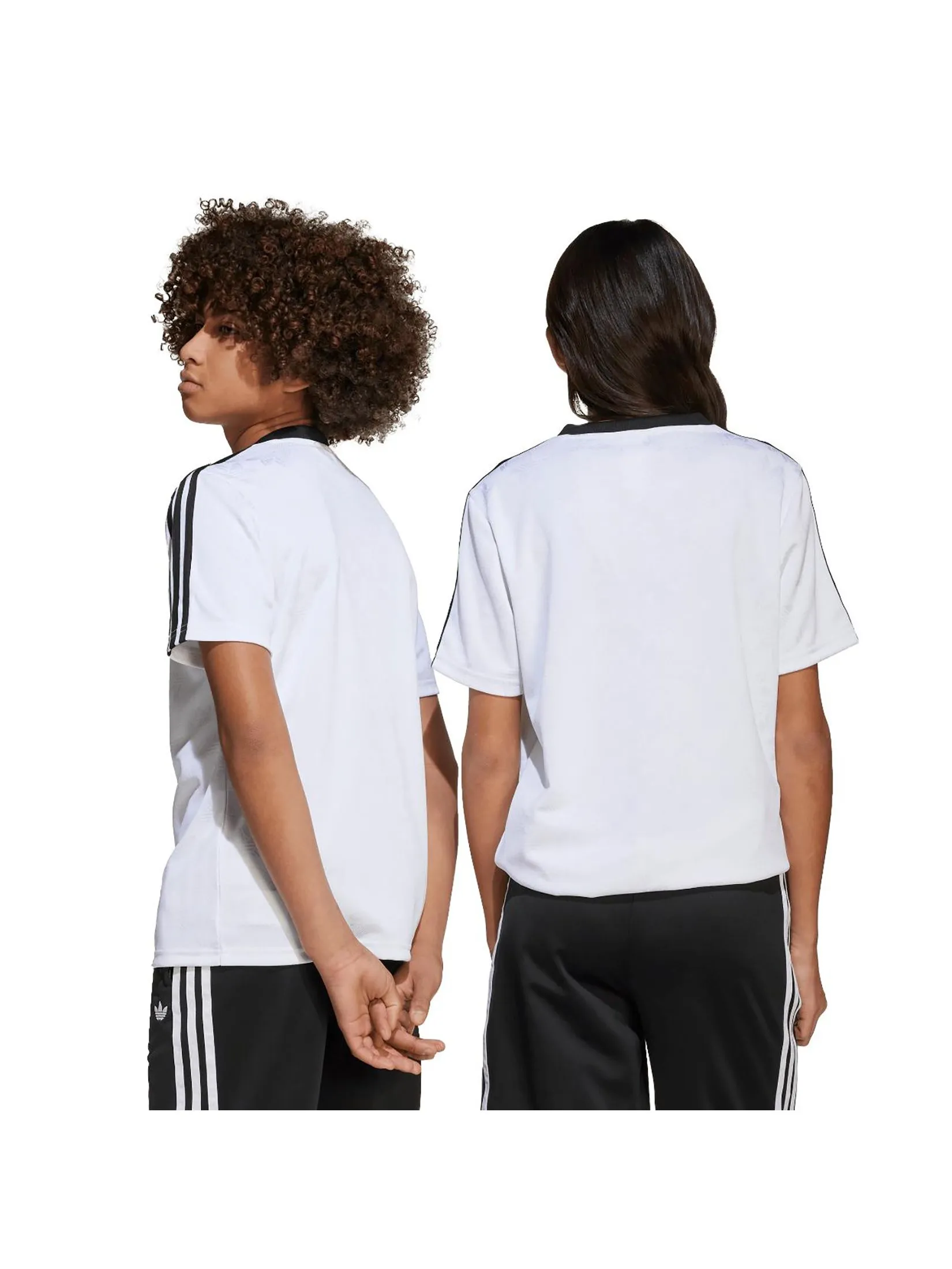 ADIDAS KIDS Unisex Kid Football T-Shirt White