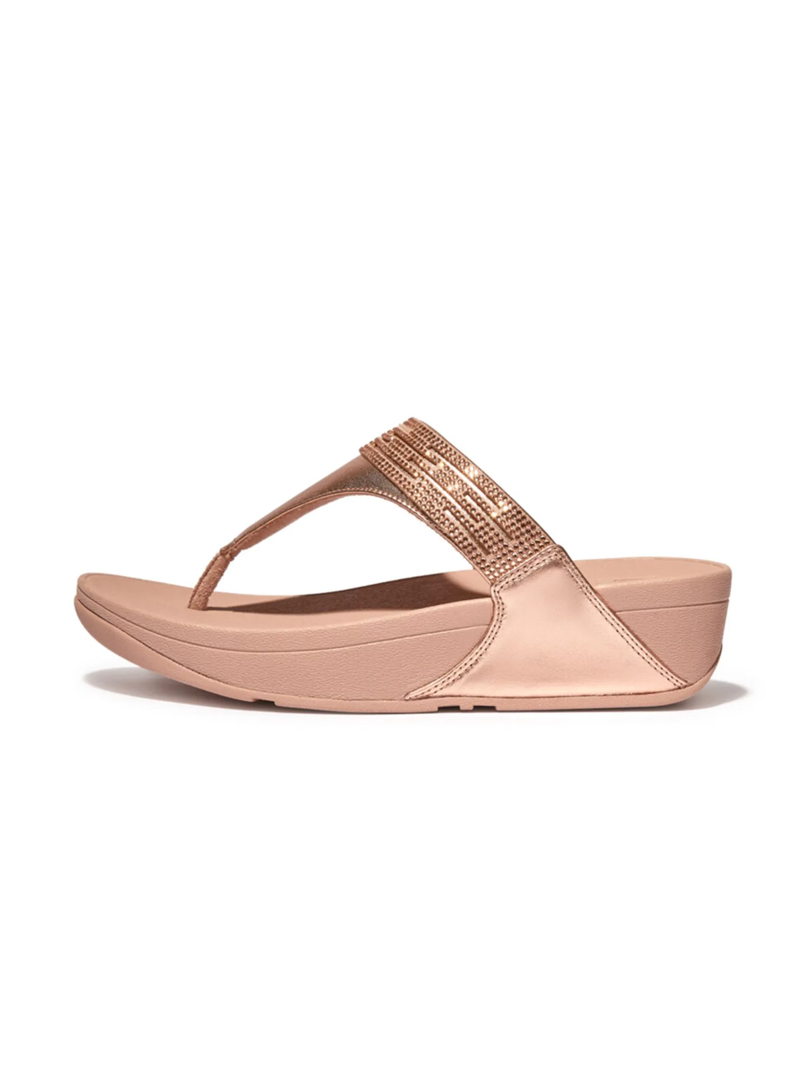 FitFlop™ WOMEN'S COMM-LULU LASERCRYSTAL T/P PINK