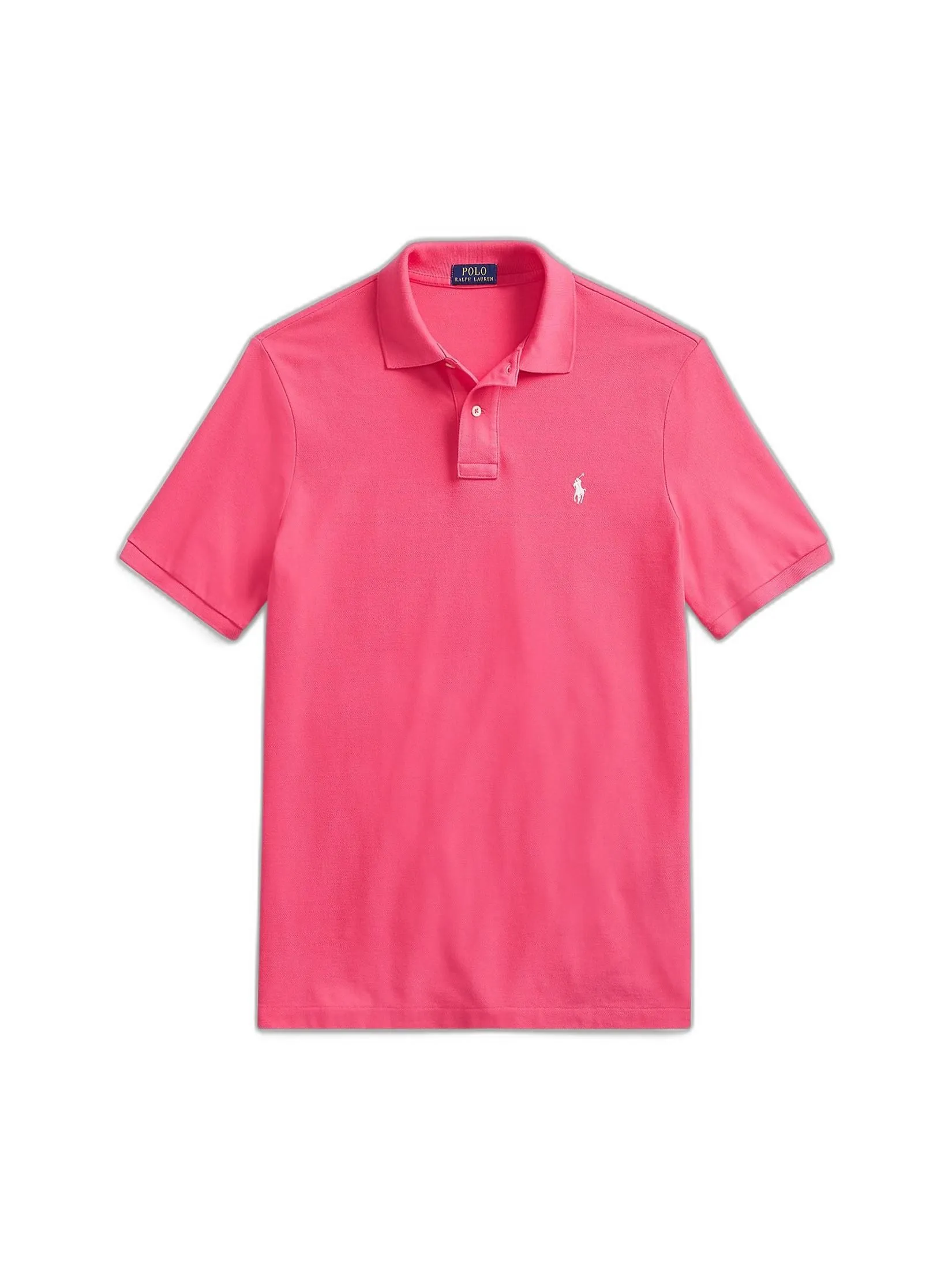 POLO RALPH LAUREN Polo Ralph Lauren POLO-Custom Slim Fit Mesh Polo Shirt MNPOKNI1N820487 650 PINK