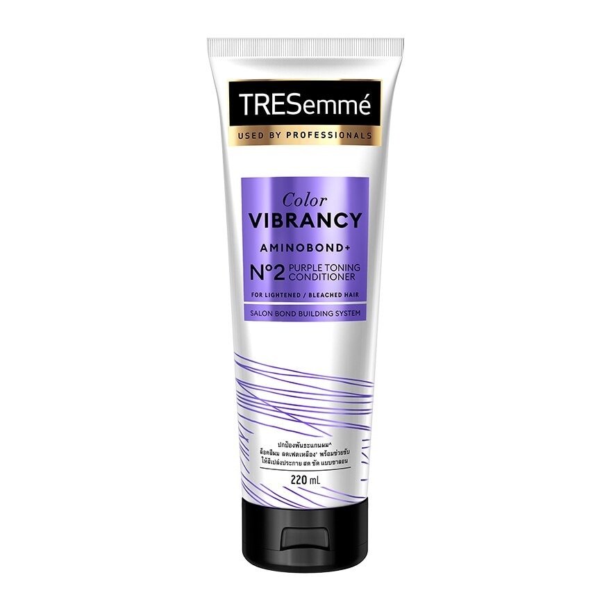 Tresemme Conditioner Color Vibrancy Aminobond+ No 2 Purple Toning 220 Ml.