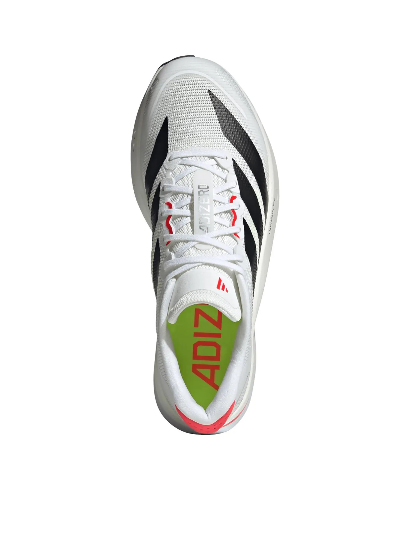 ADIDAS Men Running Shoes Adizero Boston 13 JS4932 Ftwr White / Core Black / Lucid Red