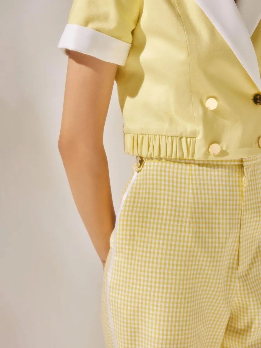 ASV (RS24) Isabelle Women Culotte Pants Yellow