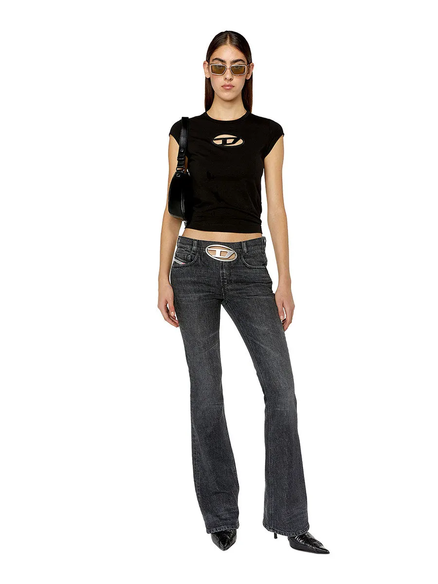 DIESEL Women T-Shirt T-ANGIE T-SHIRT Black