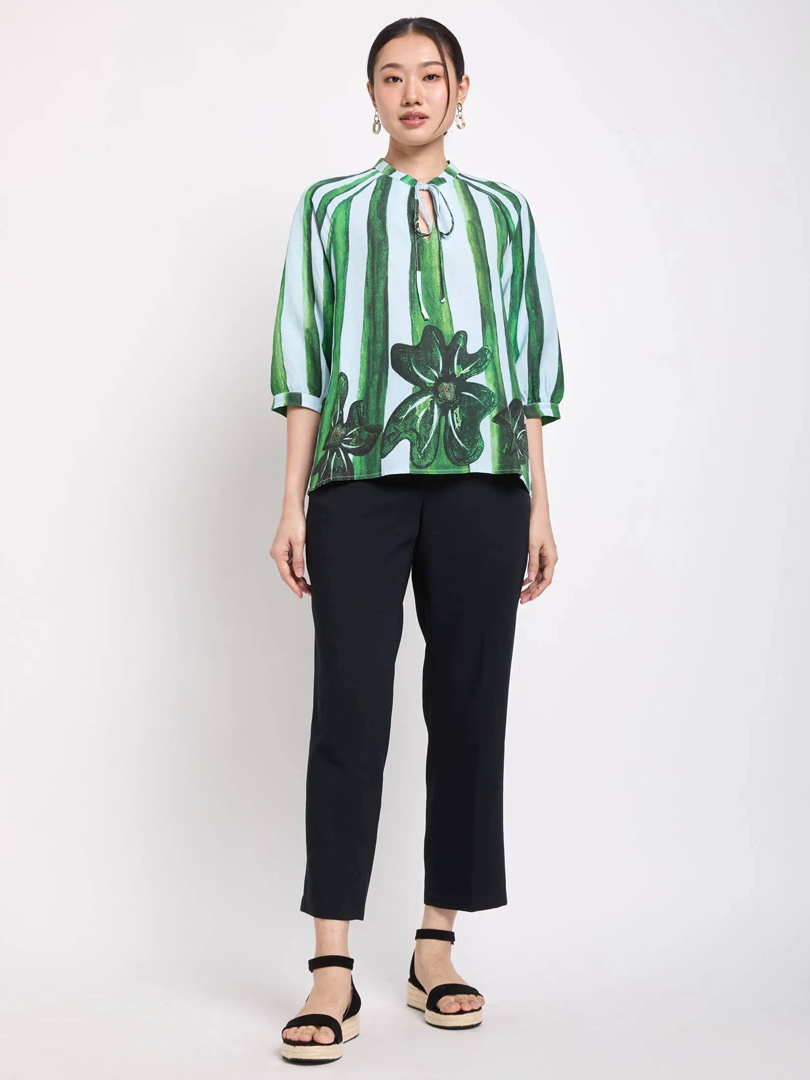 ESTIMATE Women Blouse 3/4 Sleeves Printed