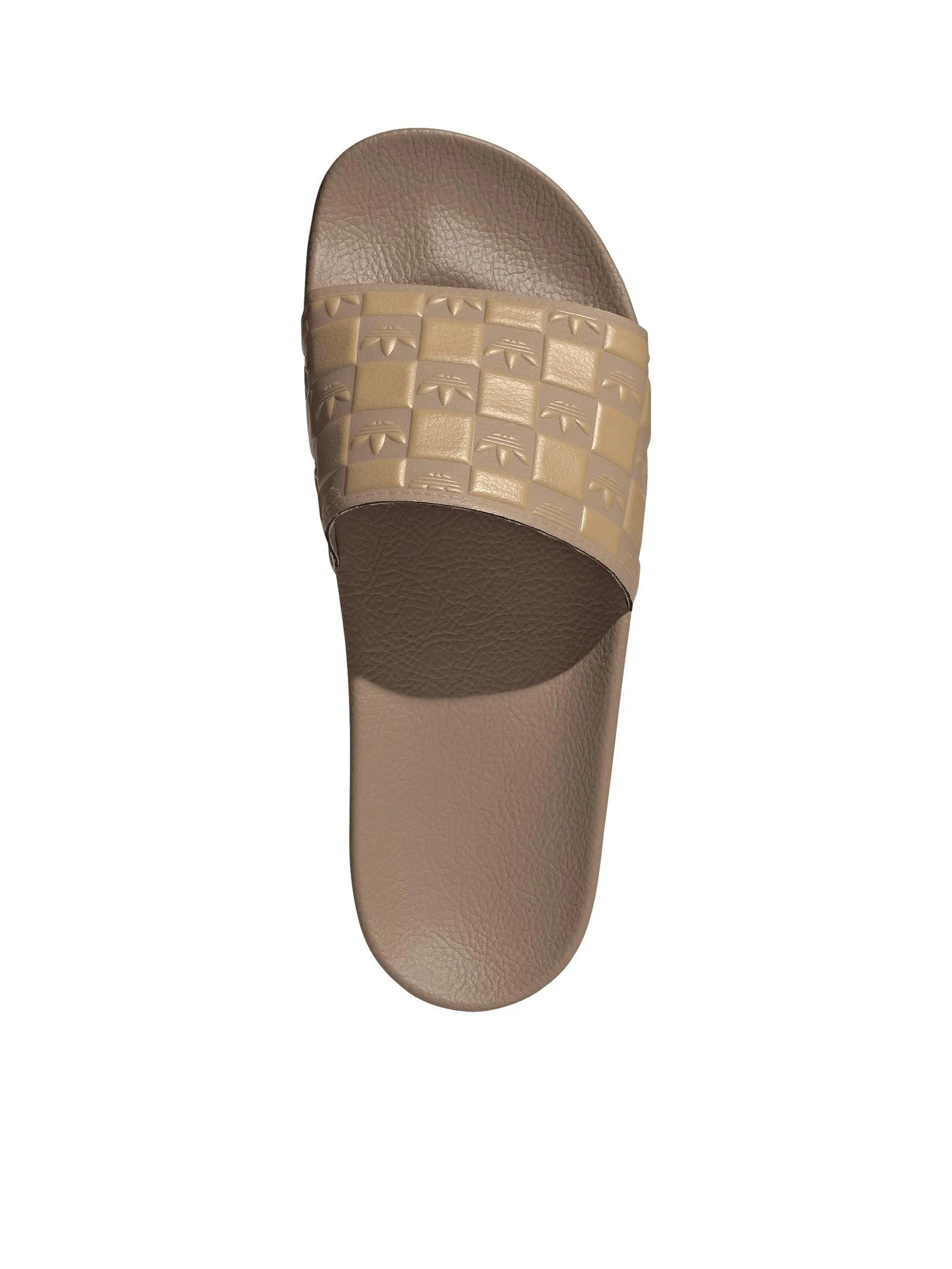 ADIDAS Men Slides Adilette JR3622 Beige / Cardboard / Golden Beige