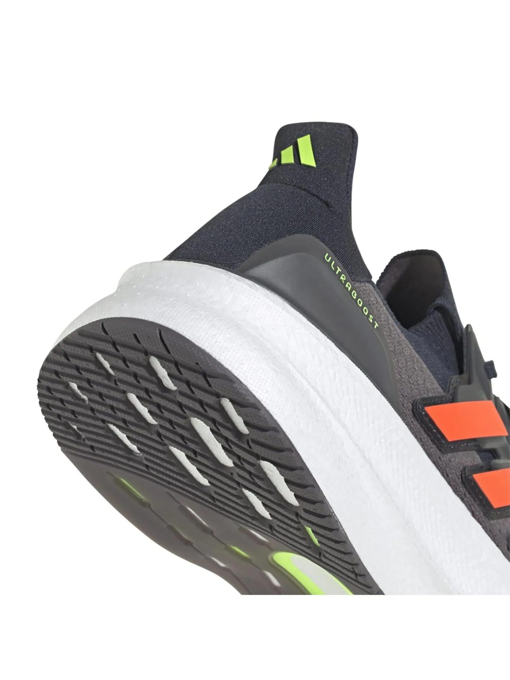 ADIDAS Men Running Shoes Ultraboost 5 Aurora Ink / Impact Orange / Lucid Lemon