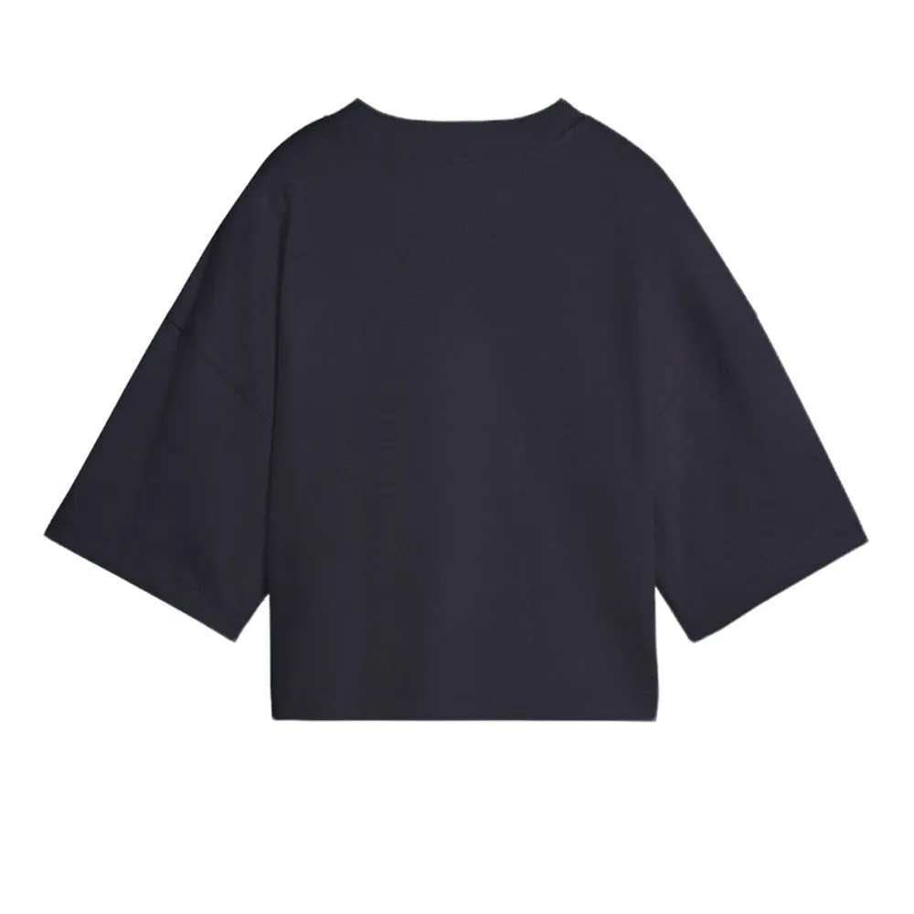 PUMA Women T-Shirt Oversized Graphic Black - PU097AP352EMTH