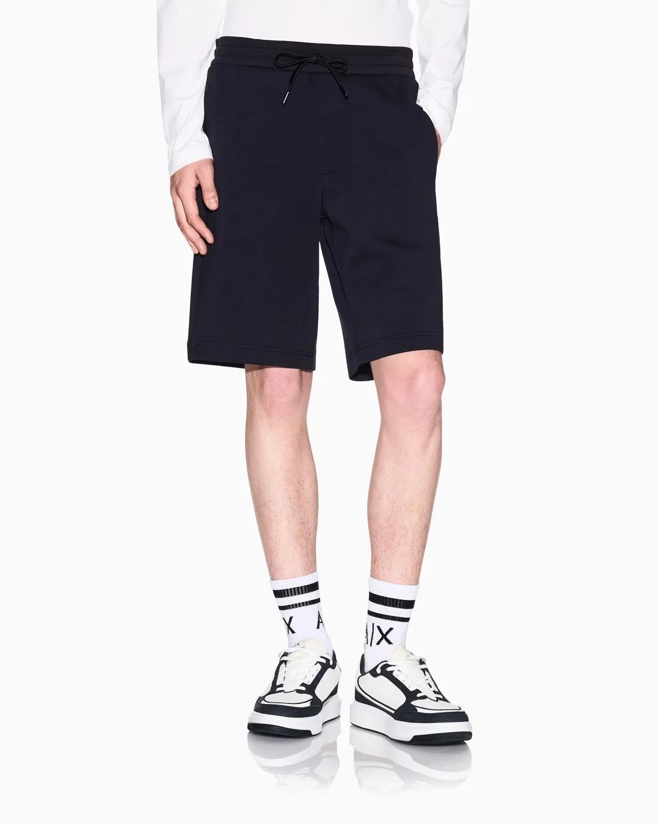 ARMANI EXCHANGE Shorts Men XM000372-AF10818-UB101 Navy Blue